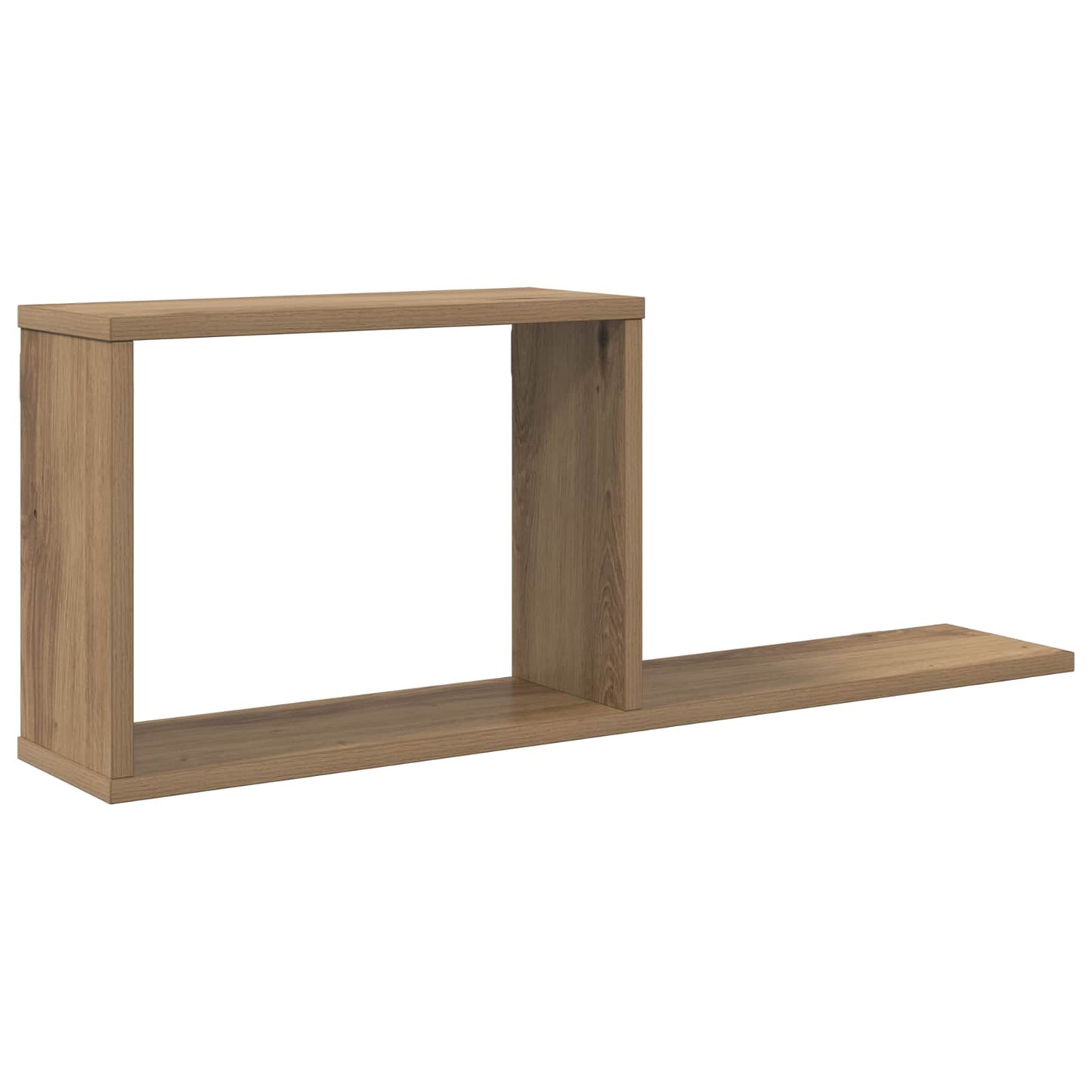 Floating Shelves Artisan Oak 80 x 15 x 30 cm Engineered Wood
