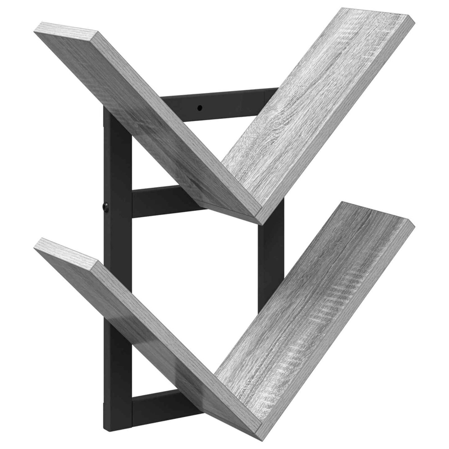 Wall Floating Shelf Grey Sonoma 43 x 15 x 47 cm Engineered Wood