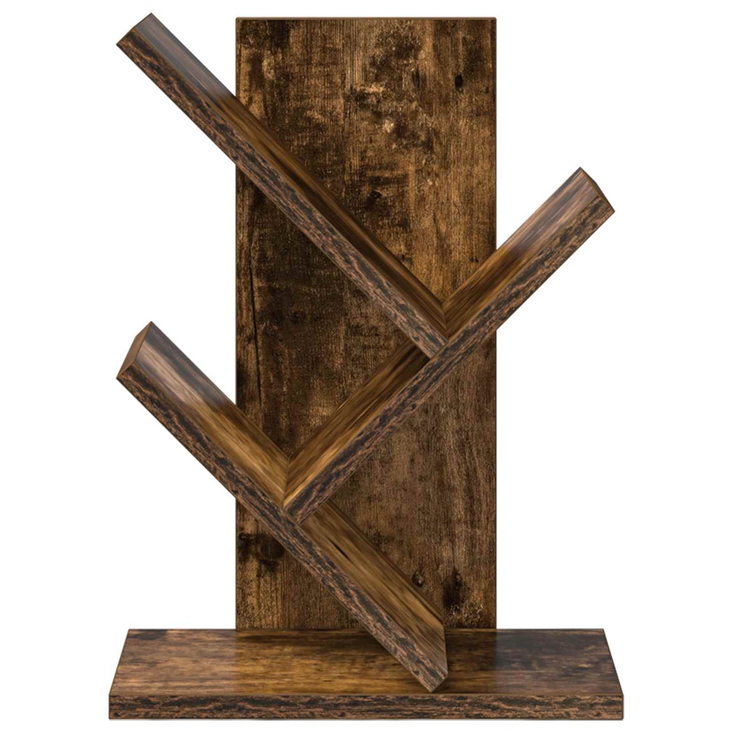 Tree Bookshelf 3-Tier 30 x 18 x 40 cm Engineered Wood