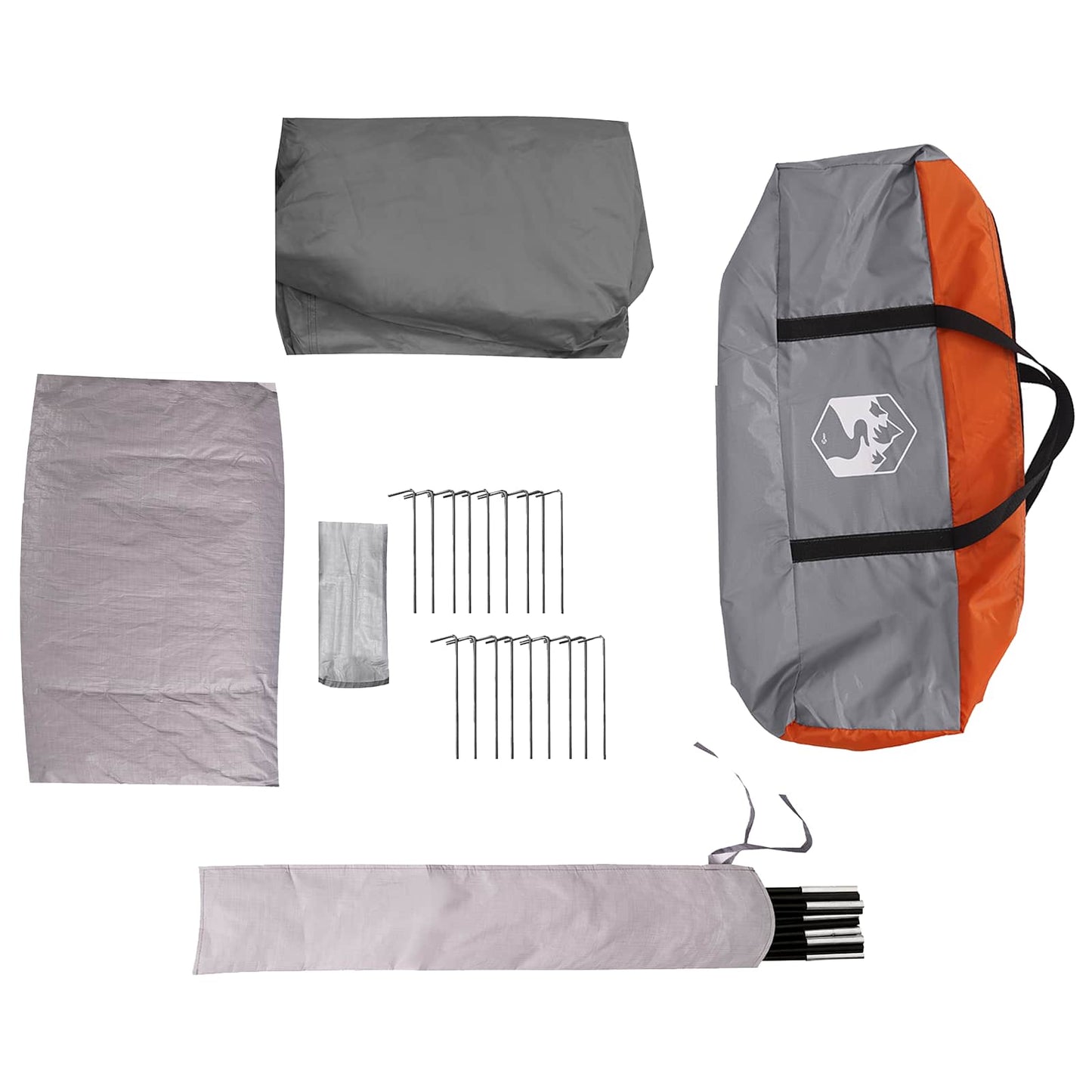 Family Tent with Rainfly Water-Resistant 14-Person