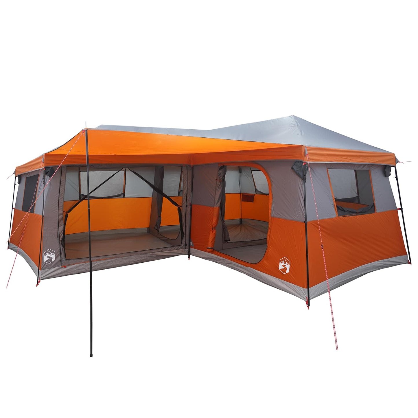 Family Tent with Rainfly Water-Resistant 14-Person
