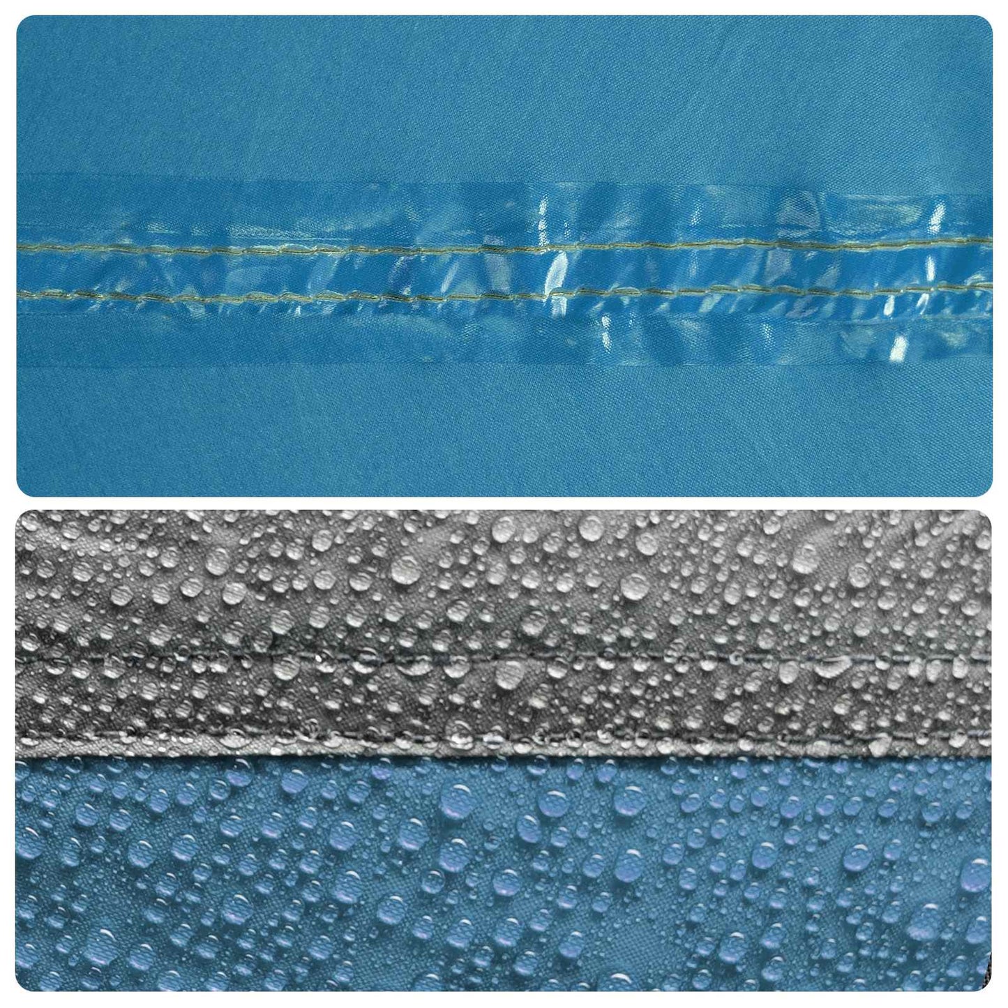 Family Tent with Rainfly Water-resistant 18-Person Blue