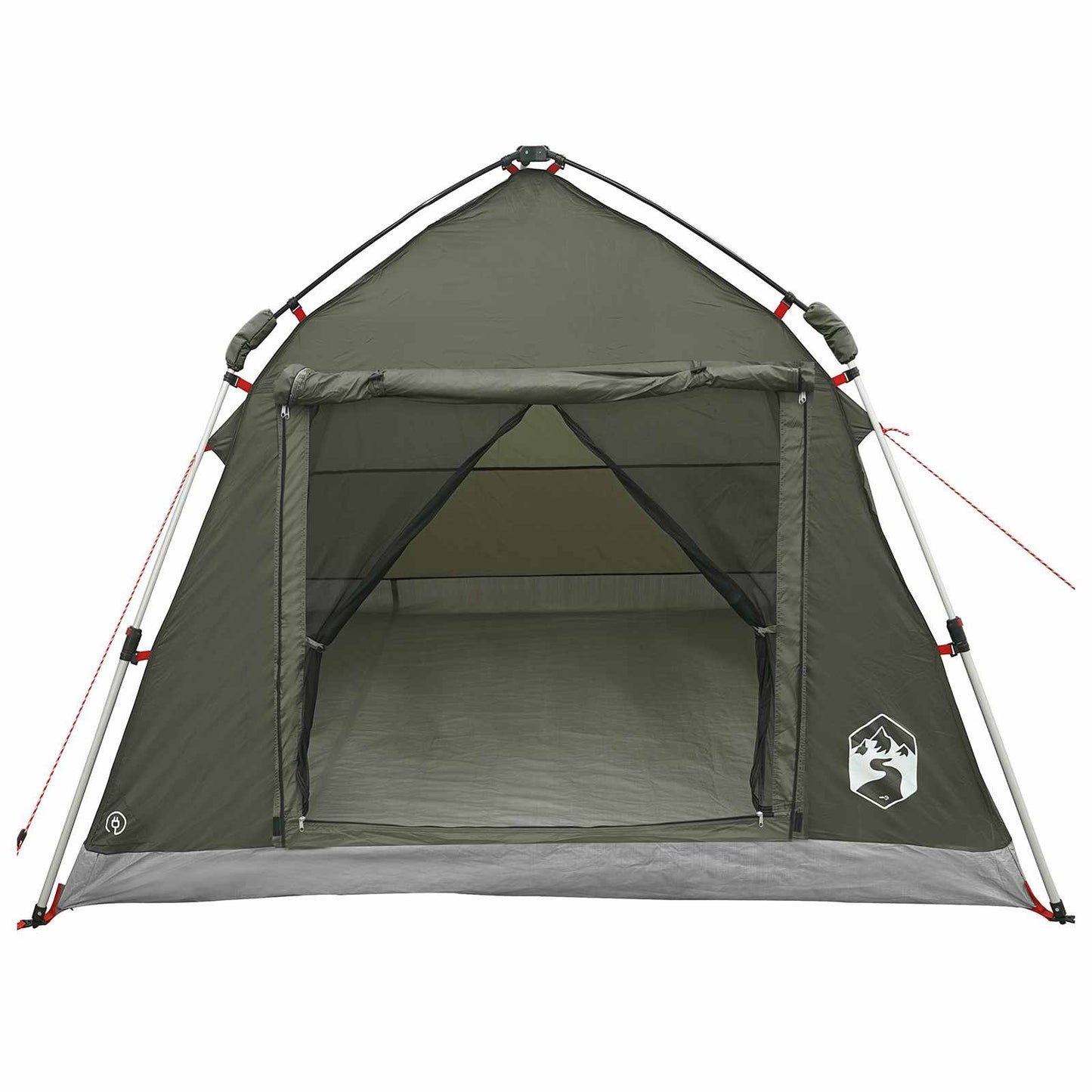 Instant Tent Water-resistant 2-Person Army Green