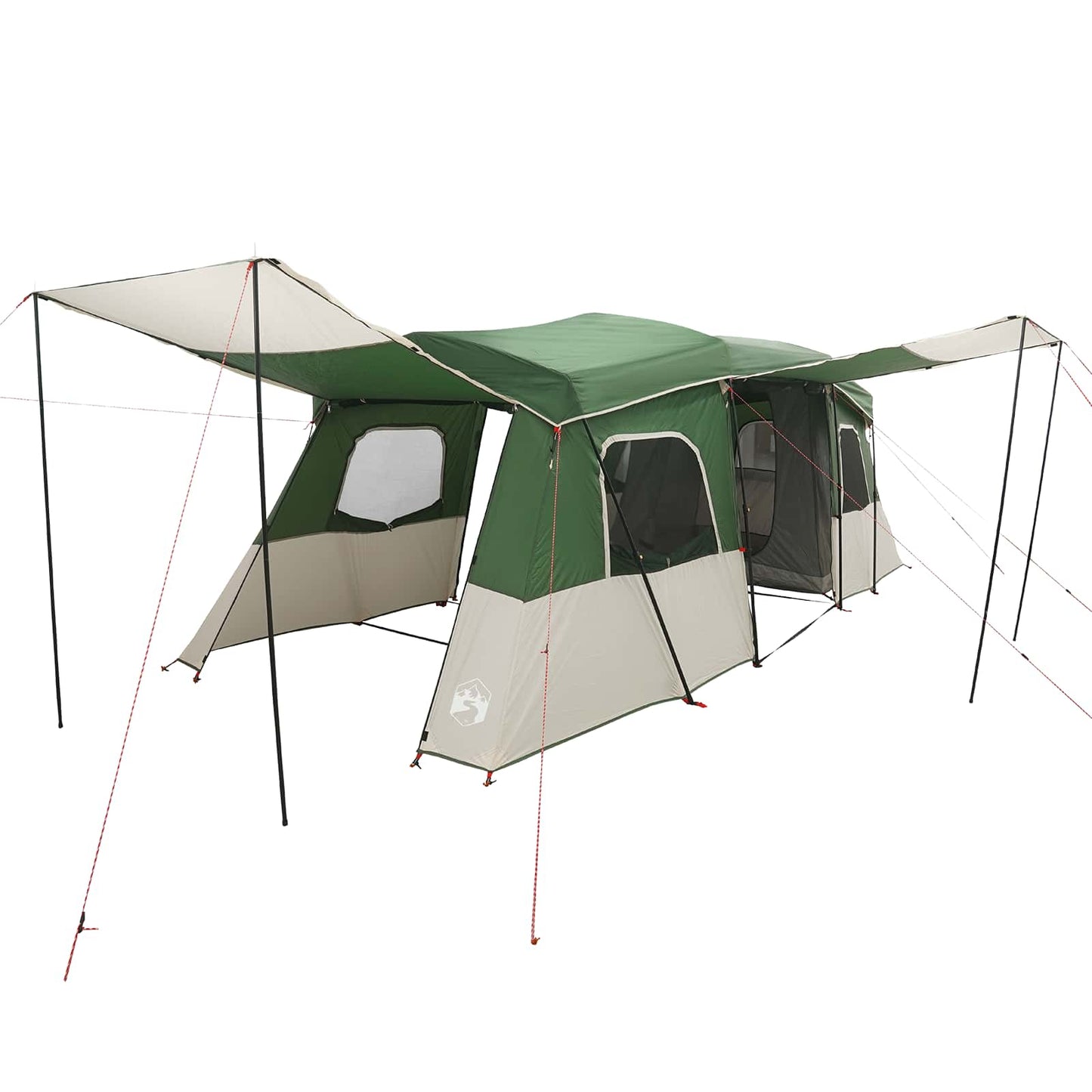 Instant Tent with Rainfly Water-Resistant 3-Person Green