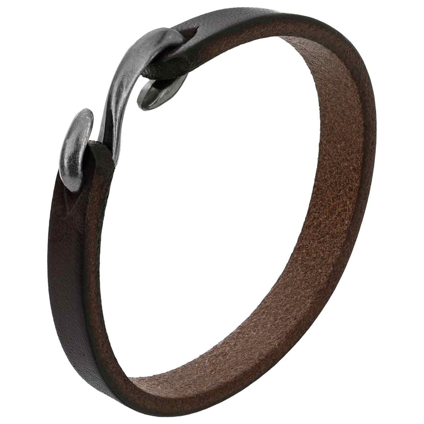 Leather Strap 1 Dark Brown 1000 x 0.8 cm Leather