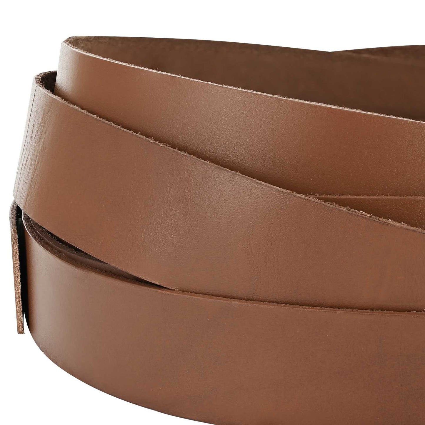 Leather Strap Brown 200 x 3 cm Leather