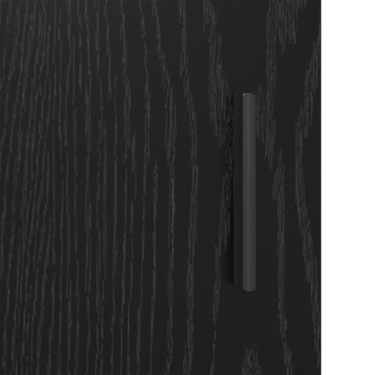 Sideboard Black Oak 40 x 33 x 80.5 cm Engineered Wood