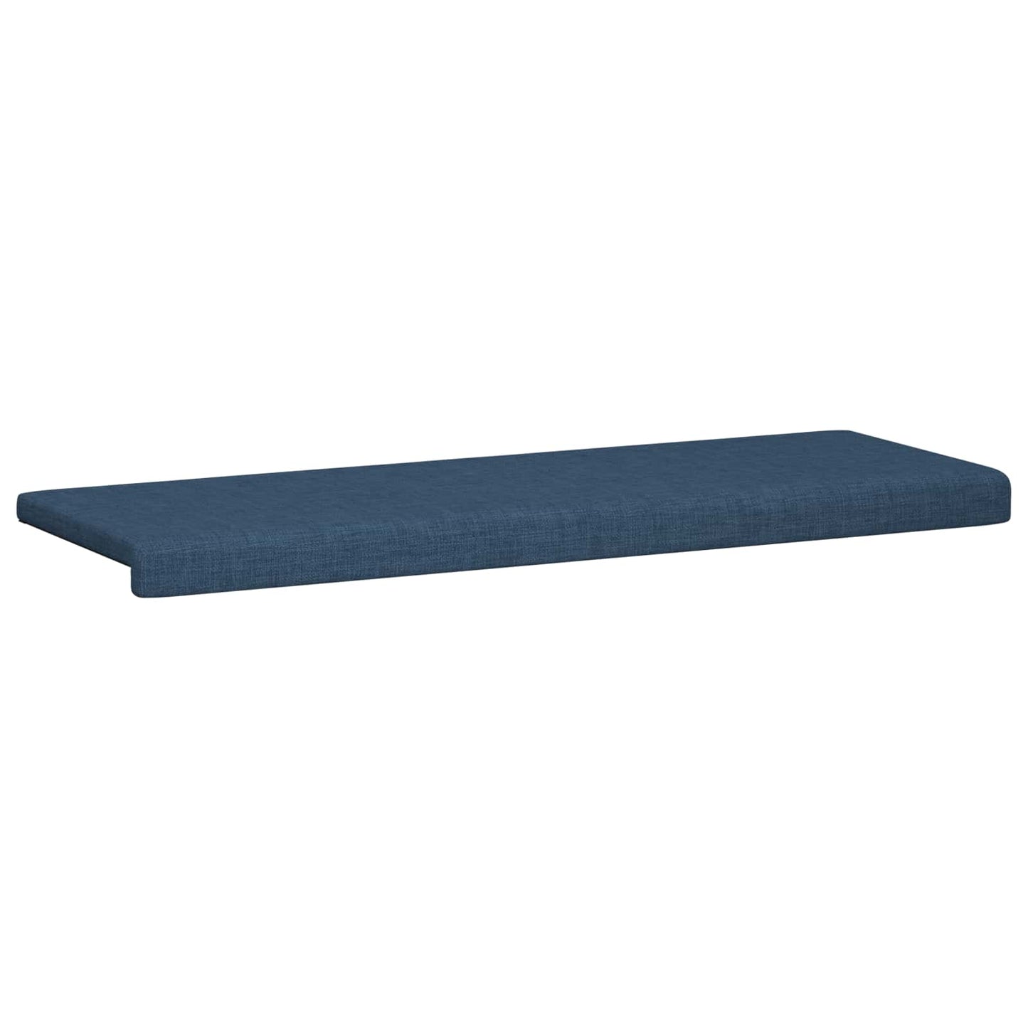 Bench Cushion Fabric Blue Depth 35 cm