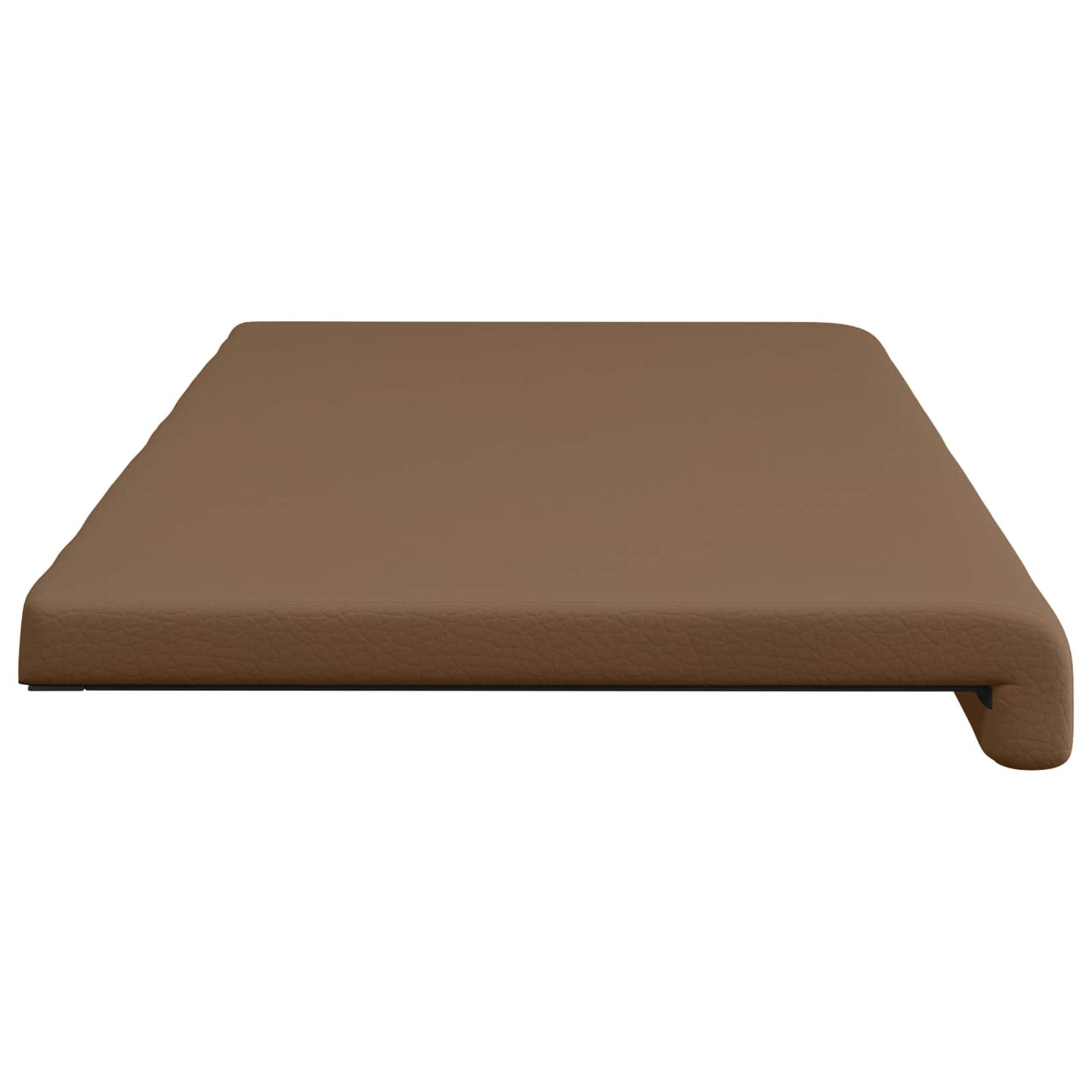 Bench Cushion Faux Leather Cappuccino Depth 35 cm