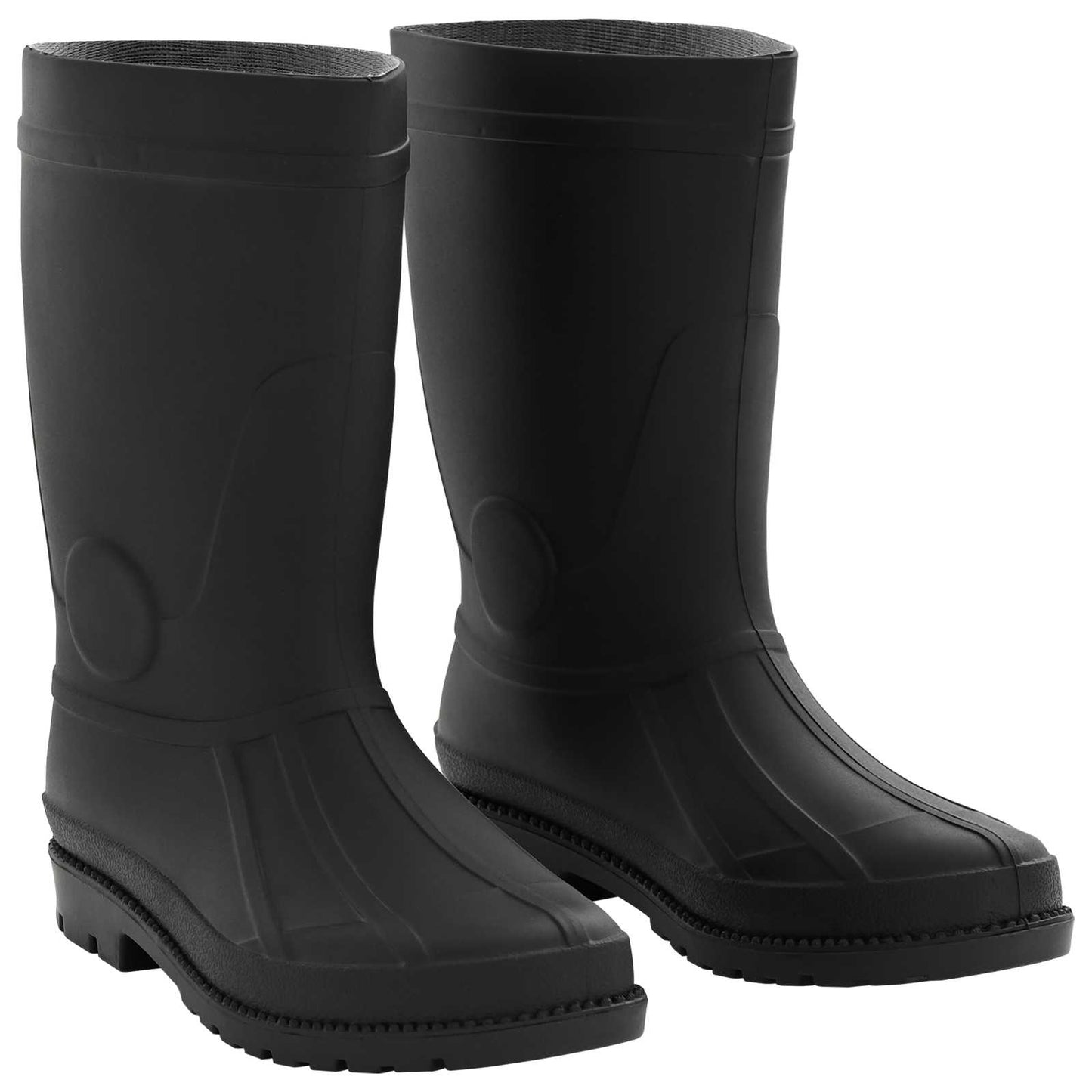 Rain Boots PVC Size 46 Black