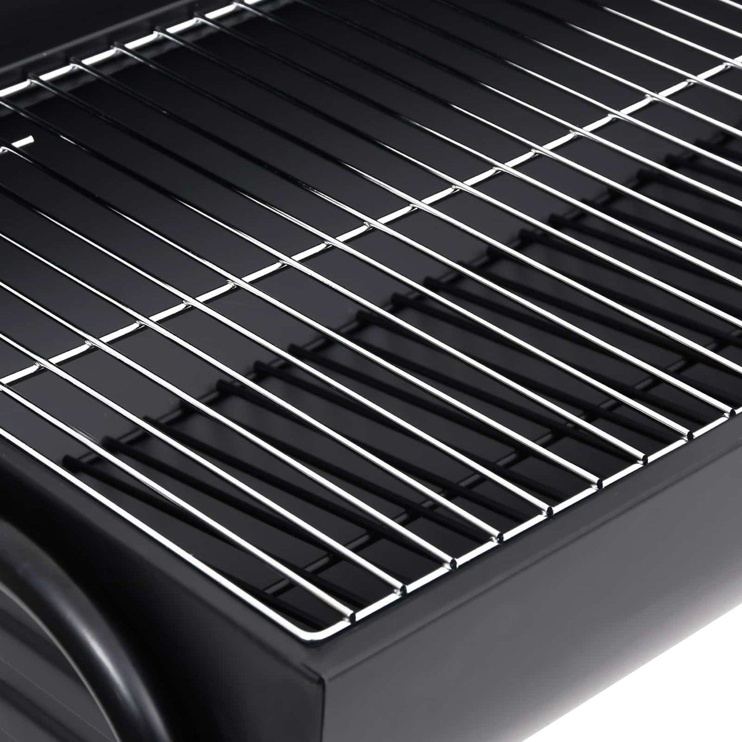 Barrel Grill with 2 Cooking Grids 3 pcs 80 x 73 x 90 cm Metal
