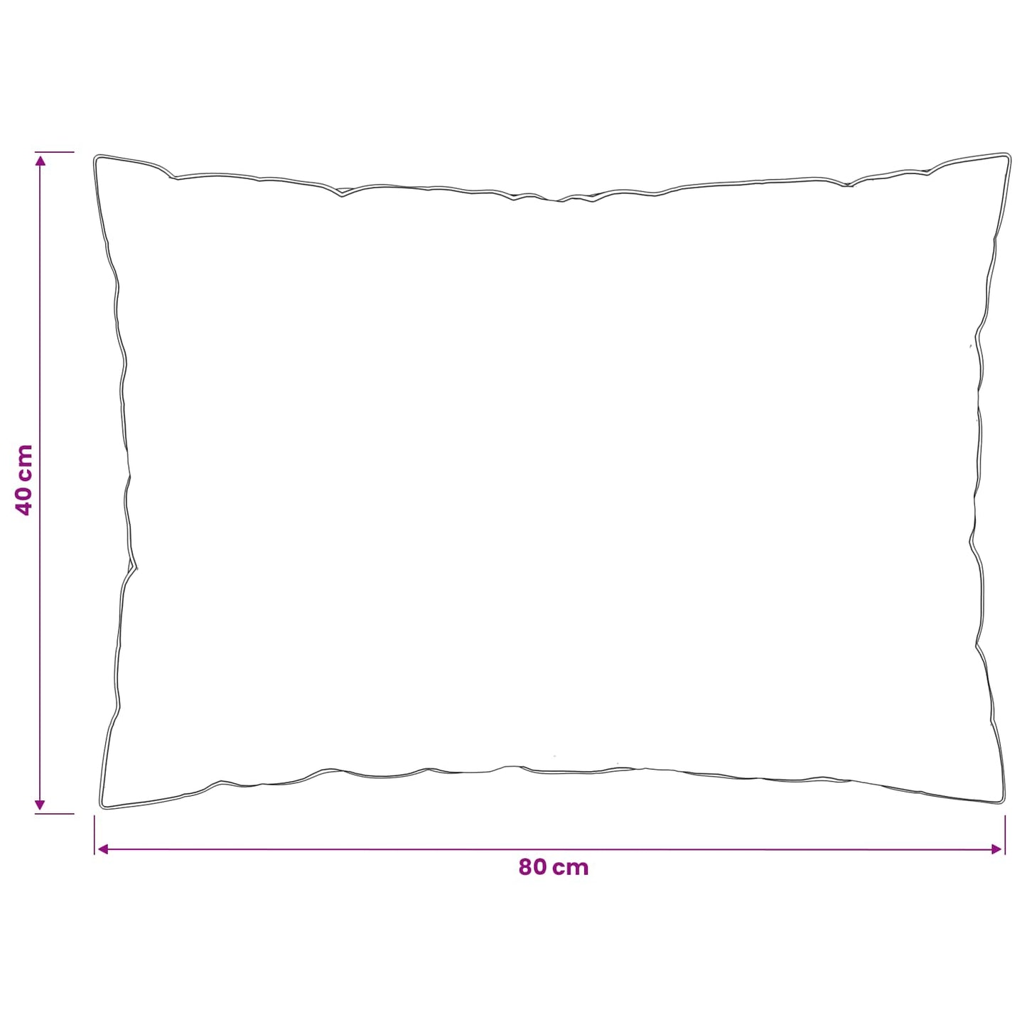 Duvet and Pillow Set 2 pcs 155x200 cm Summer 140 GSM Wool White