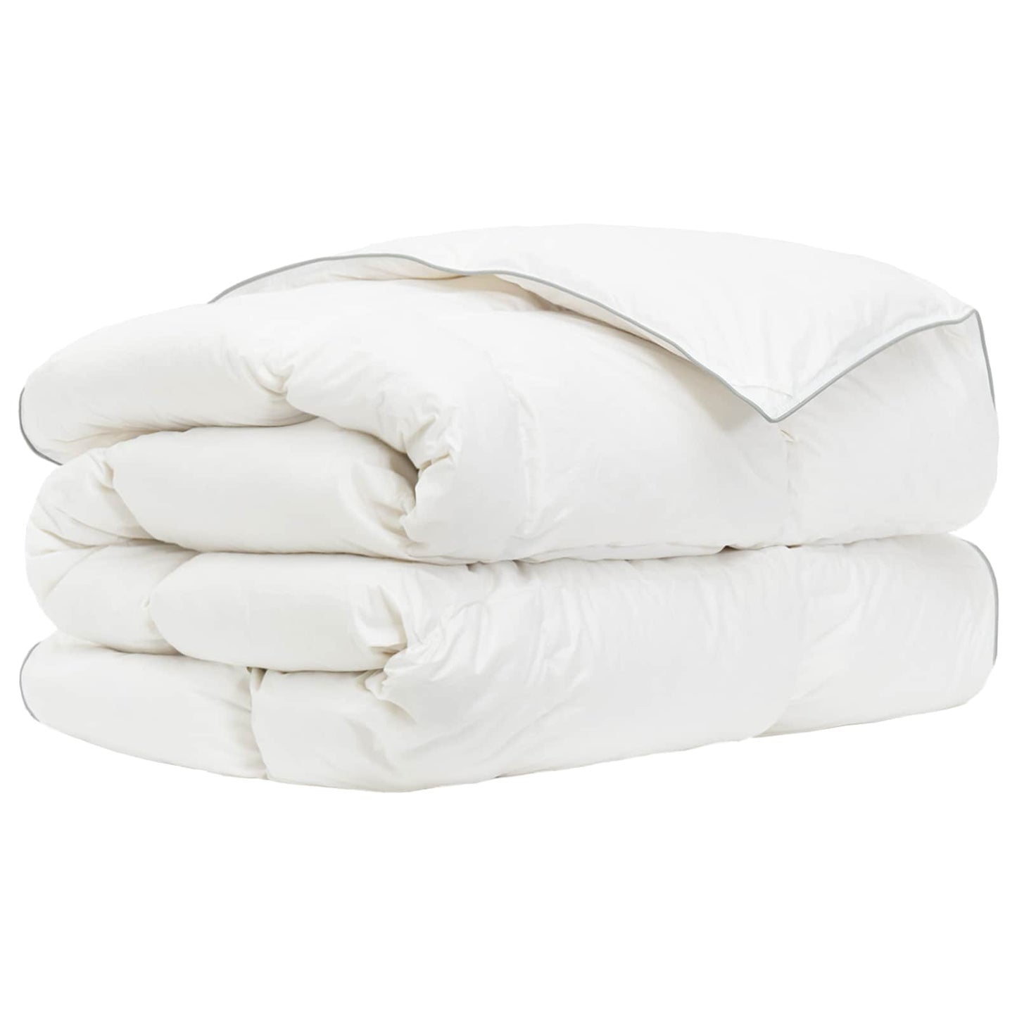 Duvet FULDA 155 x 200 cm Winter 300 GSM 90% Goose Down White