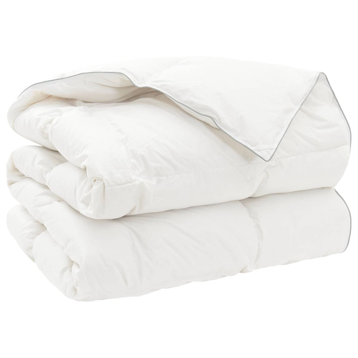 Duvet FULDA 200 x 220 cm 4 Seasons 210 GSM 90% Goose Down White