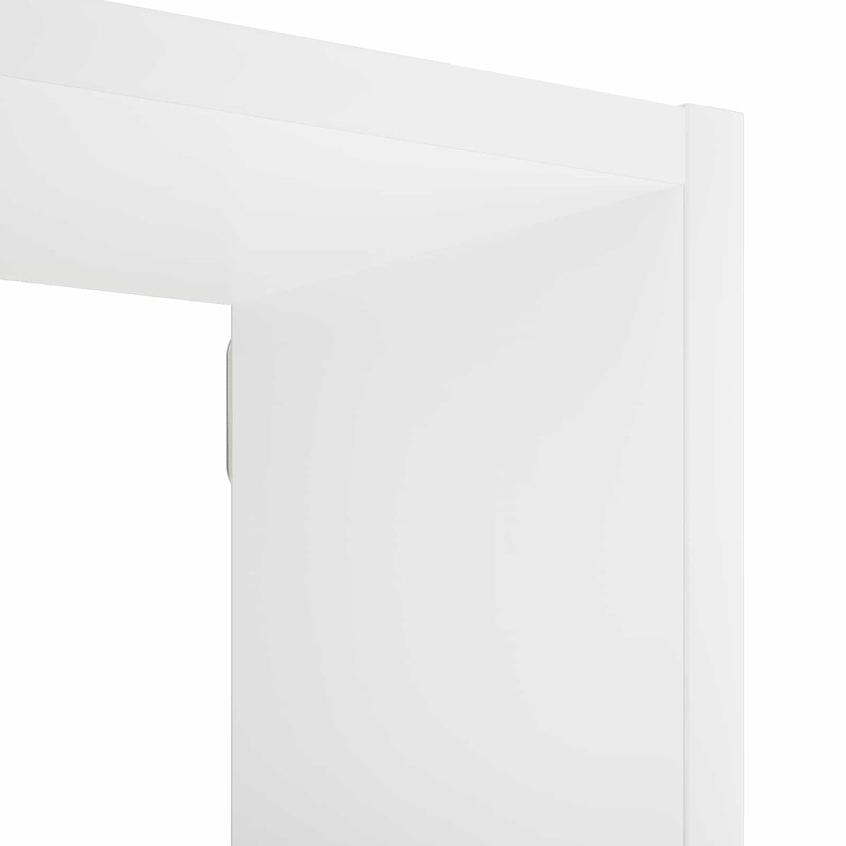 Wall Shelf White 99.5 x 17 x 91 cm Engineered Wood