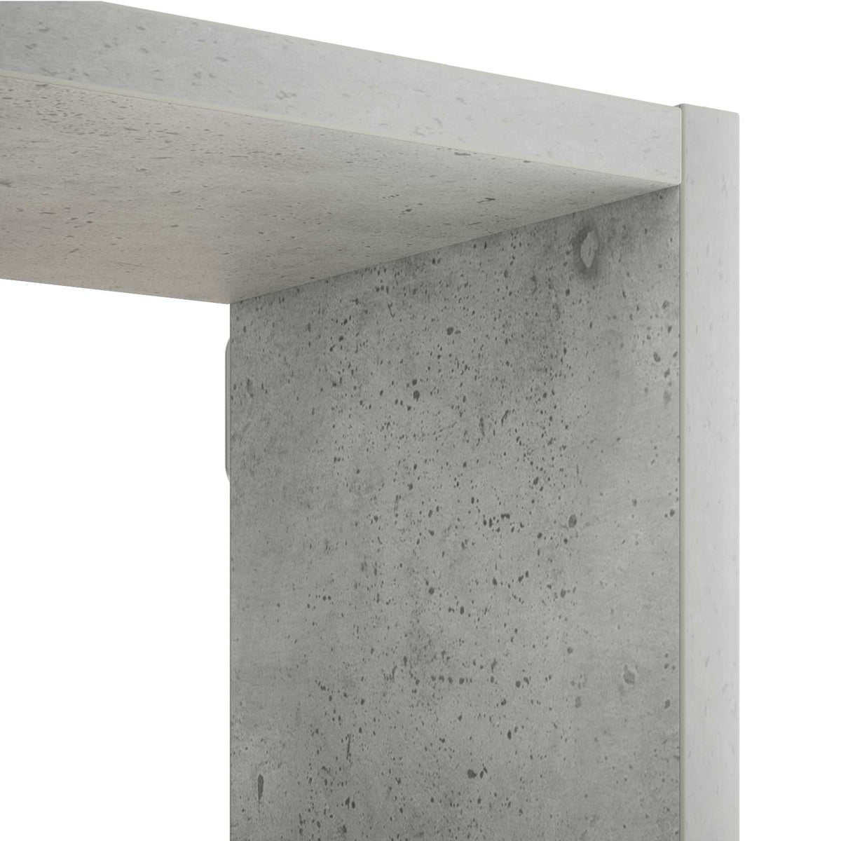 Wall Shelf Concrete Grey 100 x 17 x 60 cm Engineered Wood