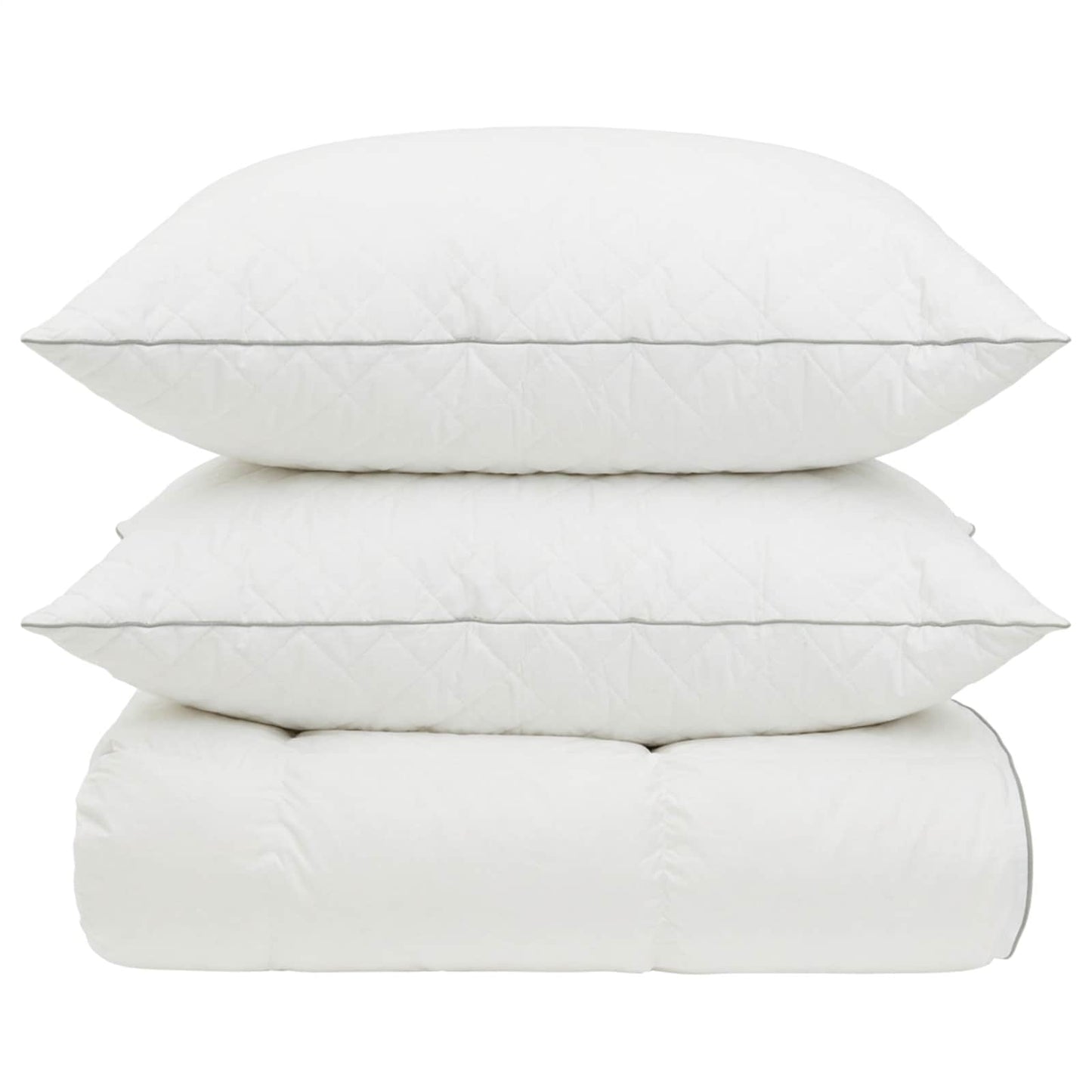 90% Goose Down Duvet Set FULDA 3 pcs 200 x 200 cm All Seasons