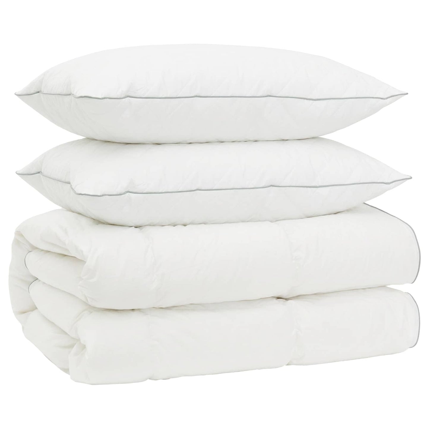 90% Goose Down Duvet Set FULDA 3 pcs 220 x 240 cm All Seasons