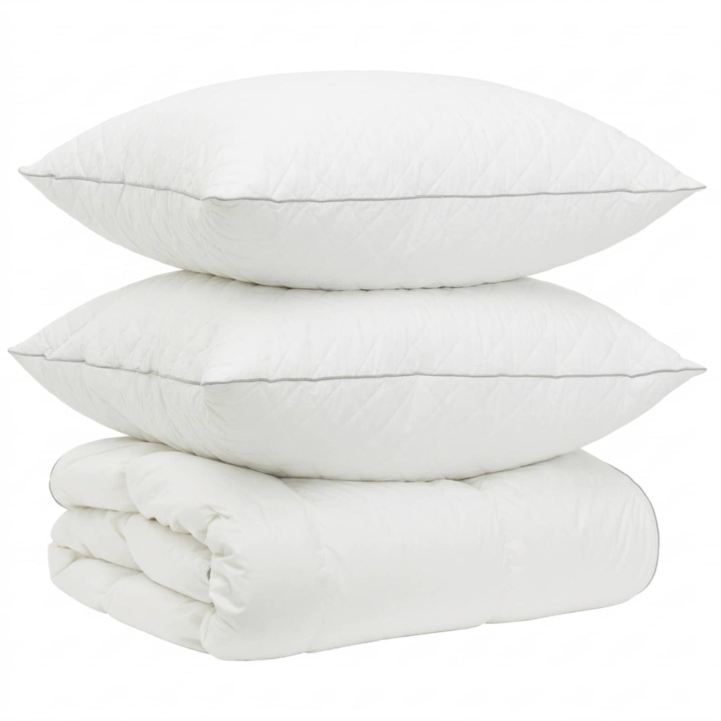 90% Goose Down Duvet Set FULDA 3 pcs 220 x 260 cm All Seasons