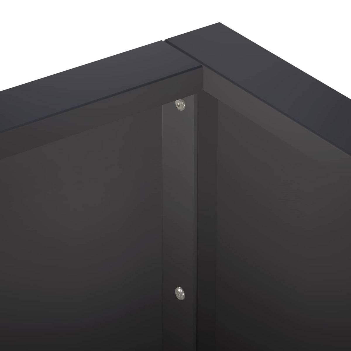 Retaining Wall 50 x 50 x 30 cm Steel Black