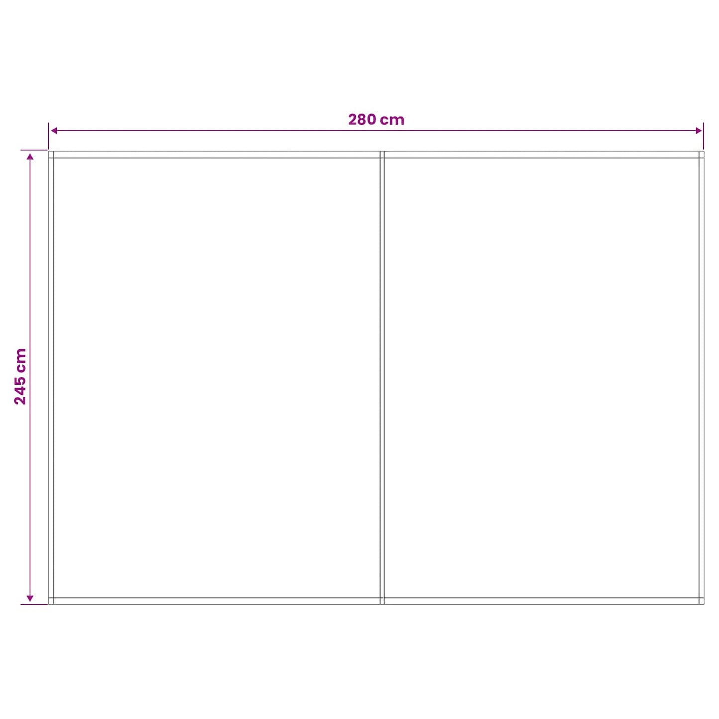 Awning Replacement Fabric Light Grey 300 x 250 cm Polyester
