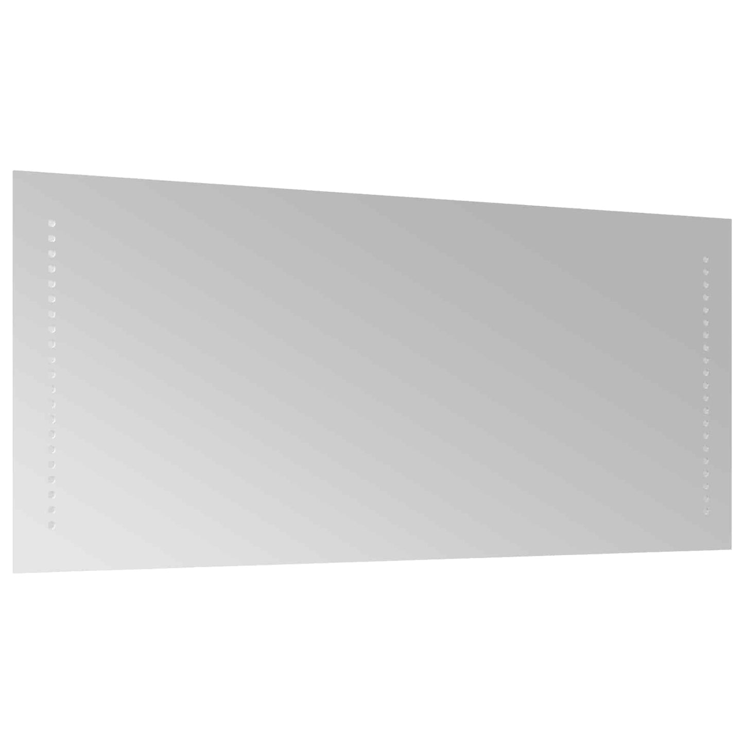 LED Bathroom Mirror Transparent 90 x 40 cm Tempered Glass