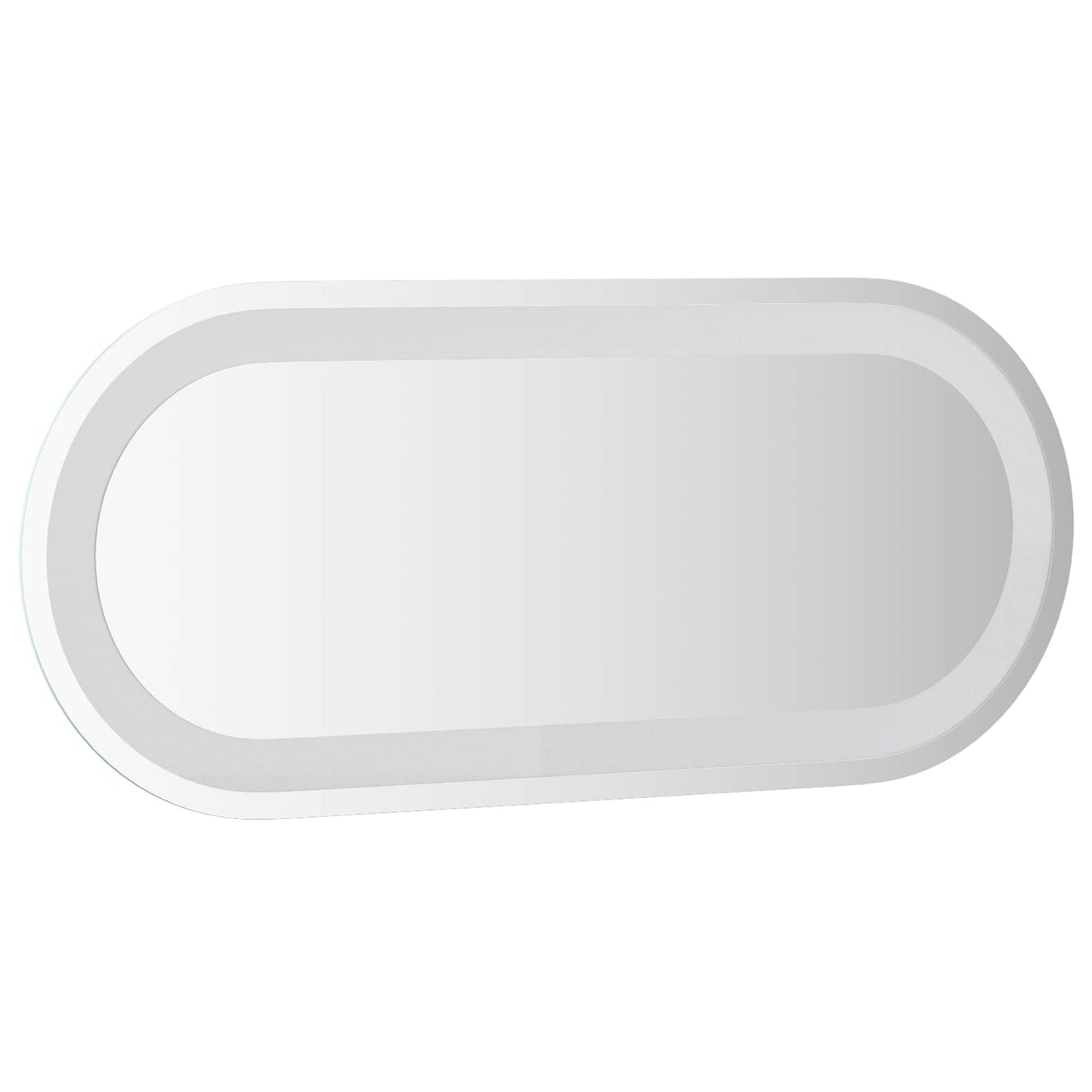 LED Bathroom Mirror Transparent 70 x 30 cm Tempered Glass
