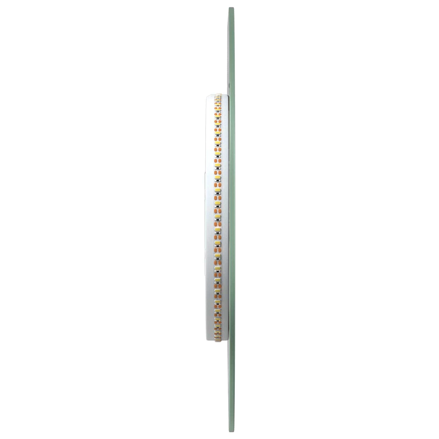 LED Bathroom Mirror Transparent 70 x 30 cm Tempered Glass