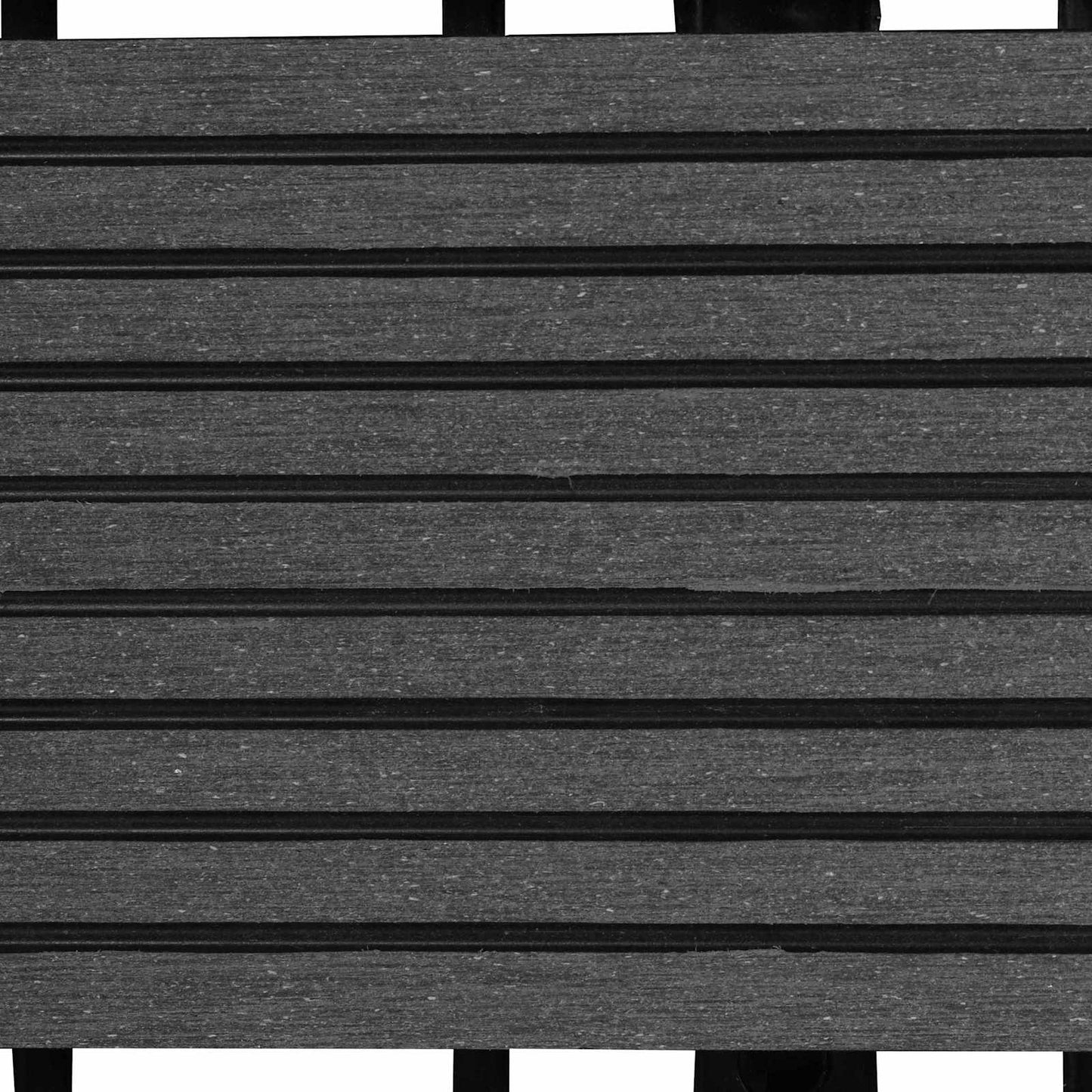 Decking Tile 22 pcs Grey 30 x 30 cm WPC