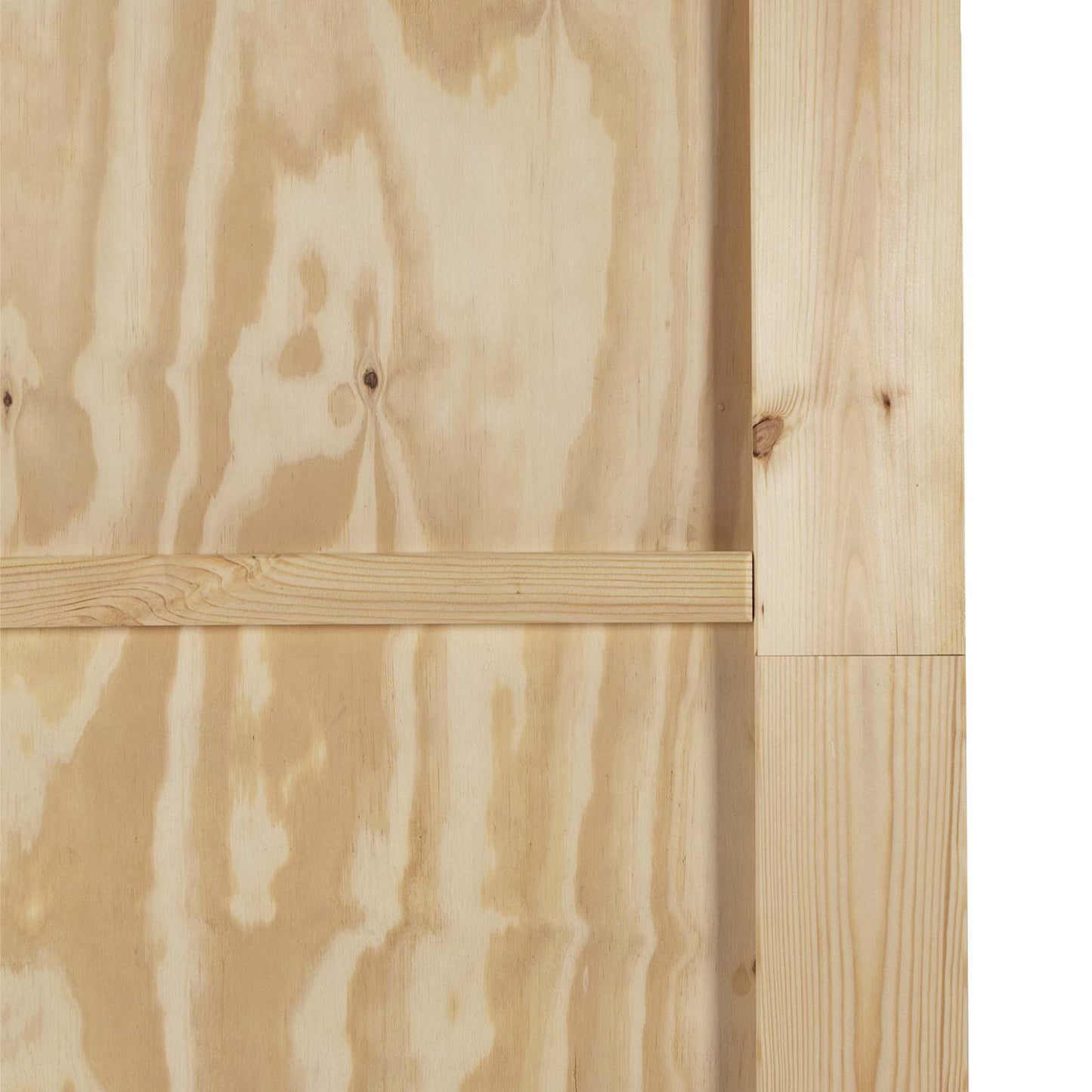 Sliding Door Natural 86 x 211 cm Solid Pine Wood