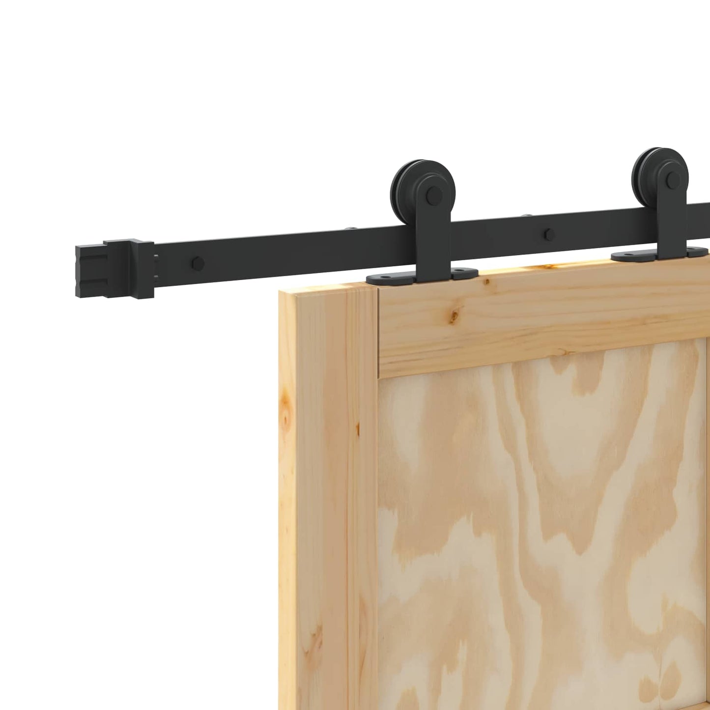 Sliding Door ORKDAL 86 x 198.5 cm Solid Pine Wood Natural