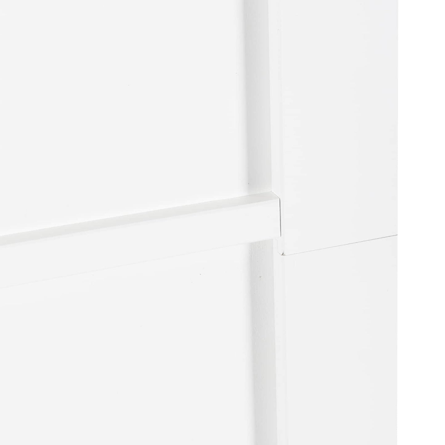 Sliding Door ORKDAL 83 x 232 cm Solid Pine Wood White and Black