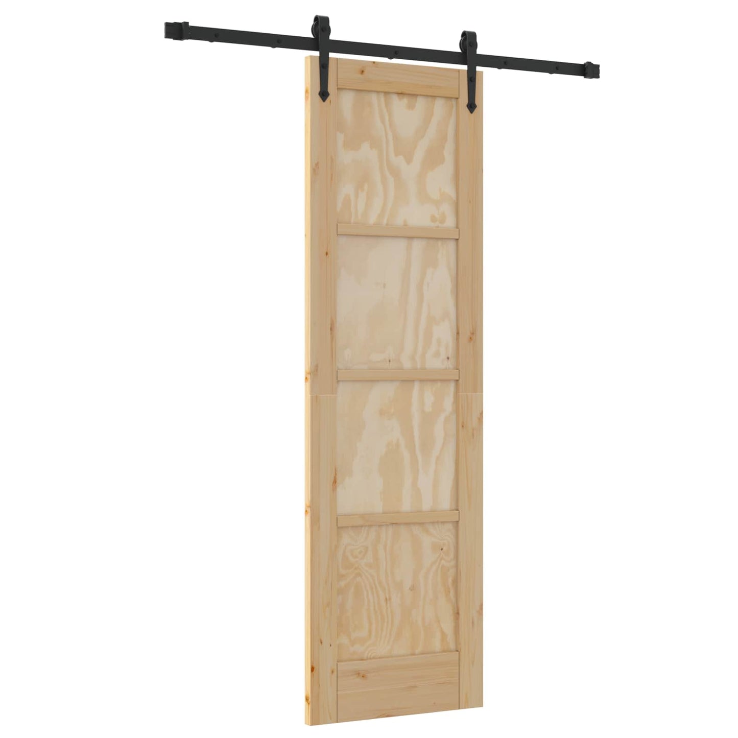 Sliding Door ORKDAL 61 x 198.5 cm Solid Pine Wood Natural