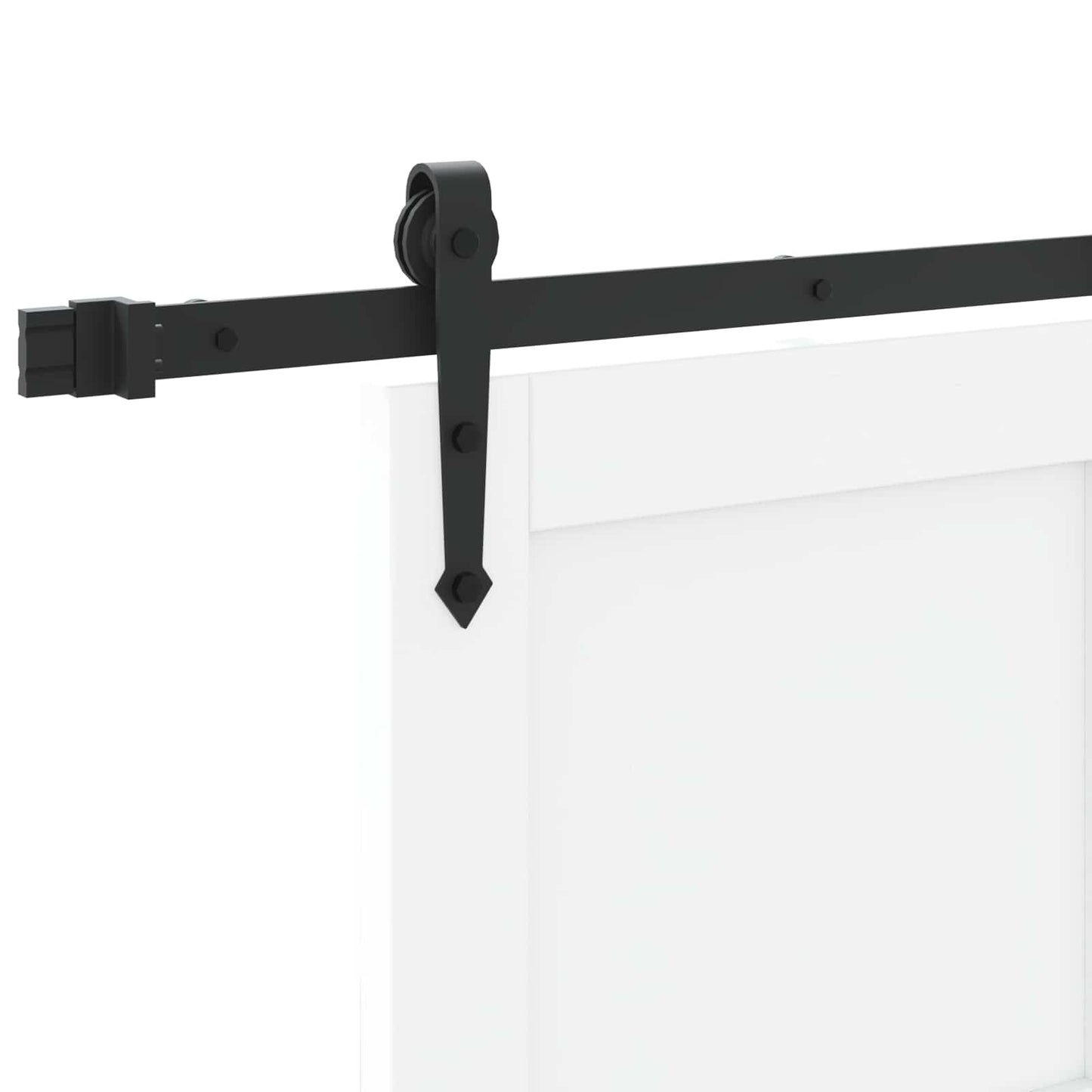 Sliding Door ORKDAL 83 x 232 cm Solid Pine Wood White
