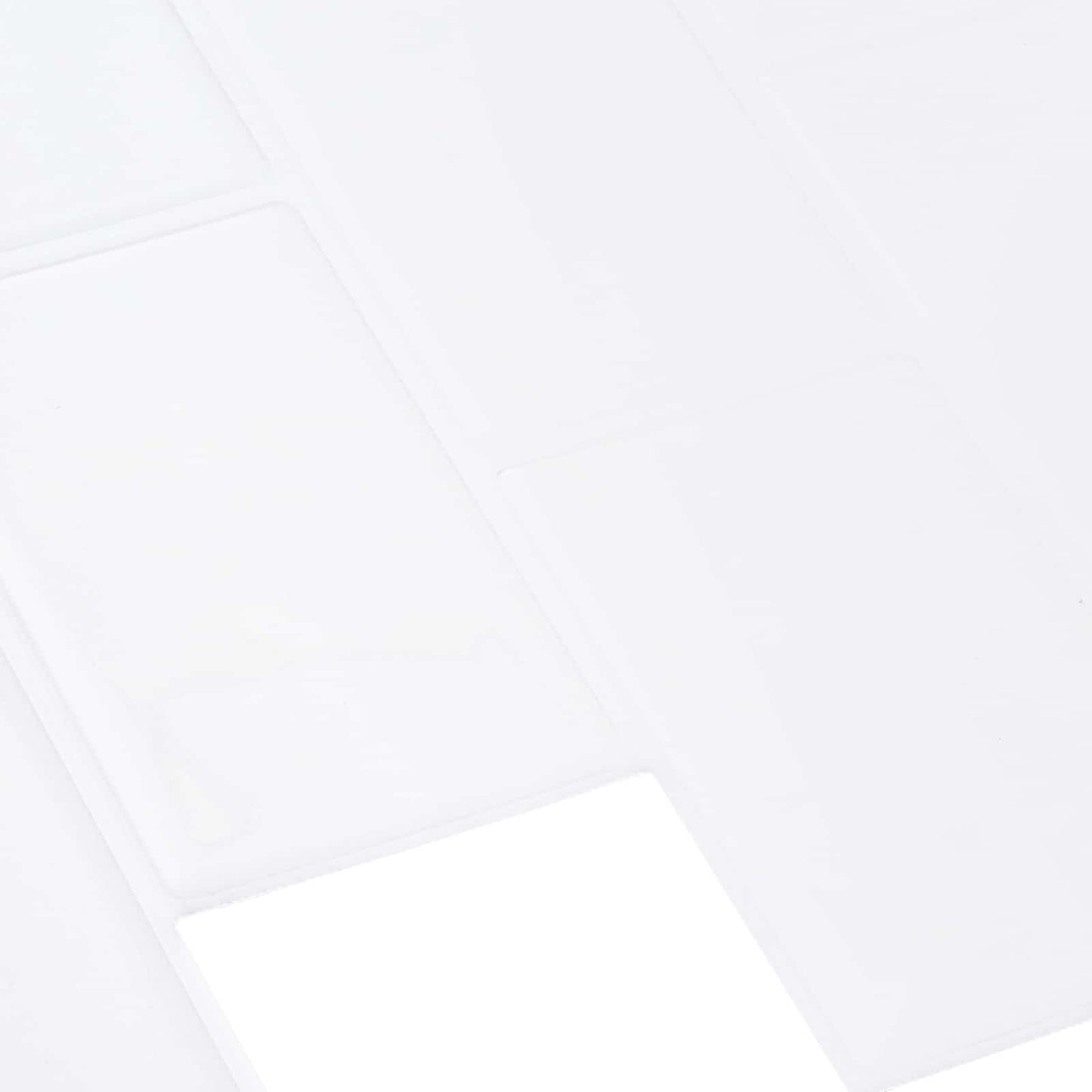 Subway Tile 50 pcs White 30 x 30 cm Polyurethane and PET