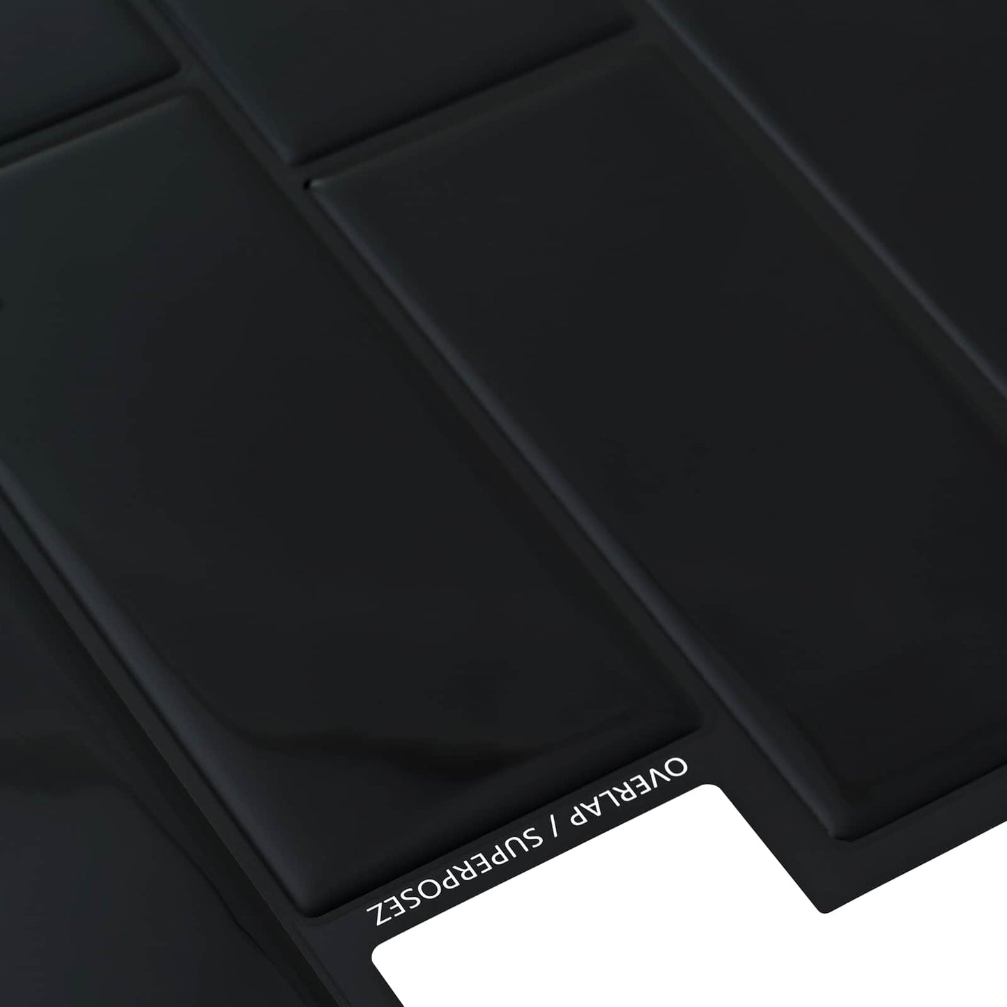 Decorative Stickers 50 pcs Black 29 x 21 cm