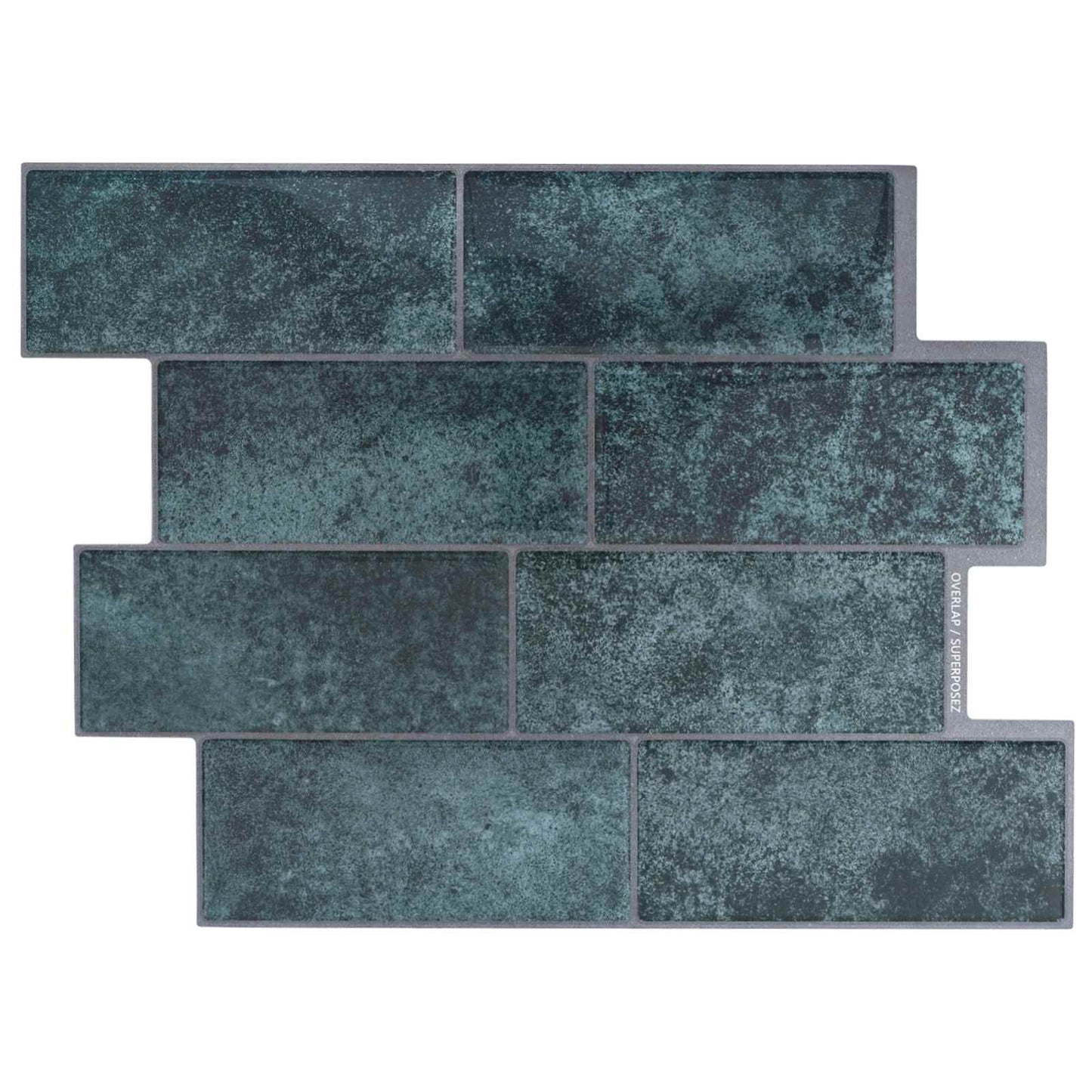 Decorative Stickers 20 pcs Blue Green 29 x 21 cm