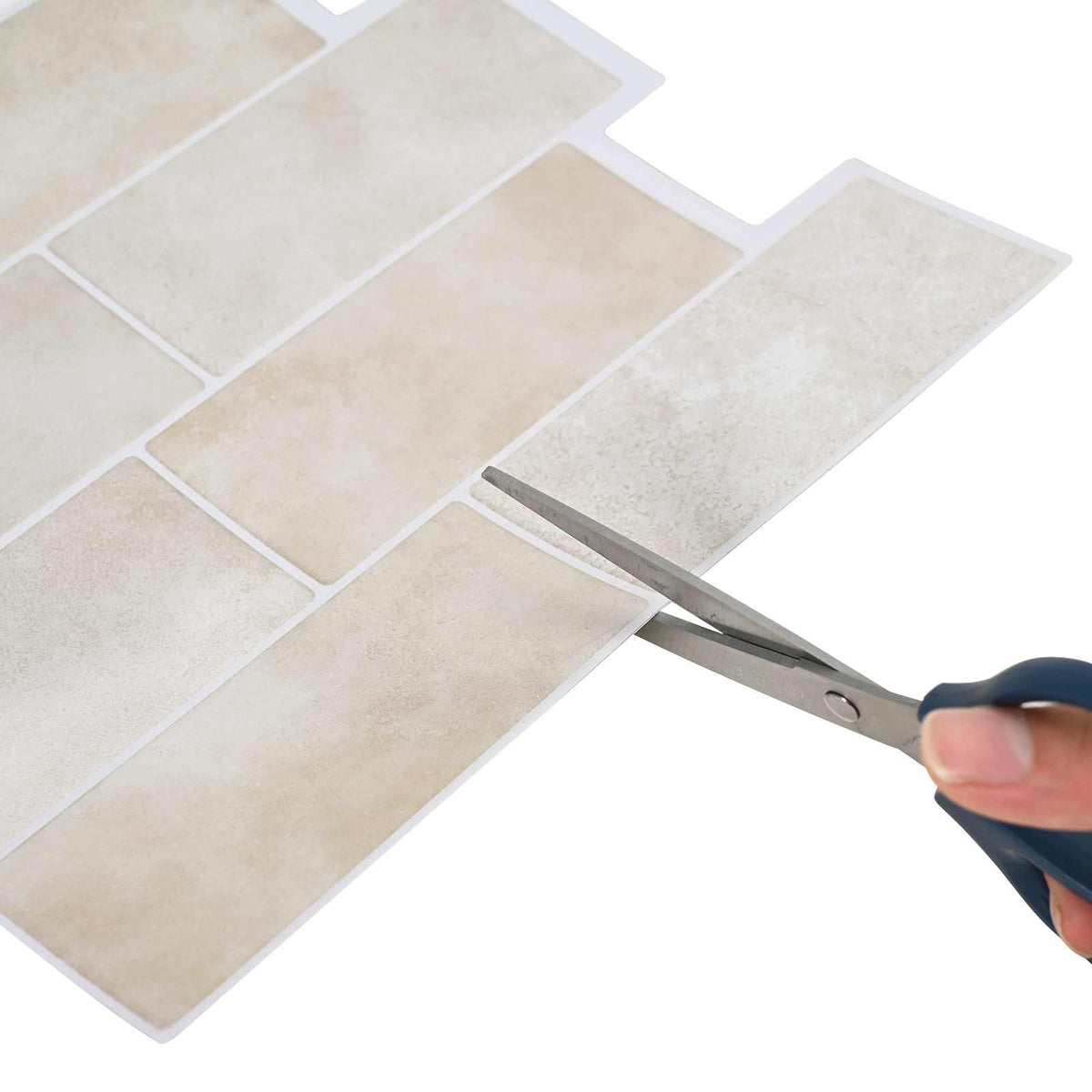Decorative Stickers 20 pcs Beige Marble 29 x 21 cm