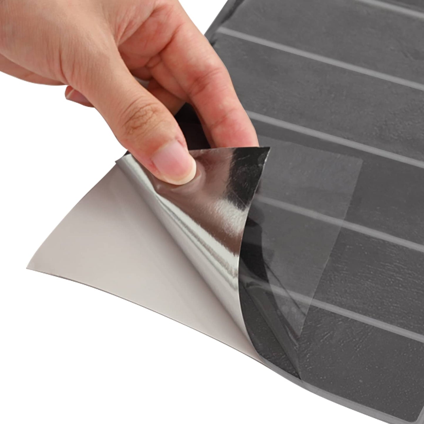 Rectangular Tile 20 pcs Grey 29 x 23 x 0.08 cm