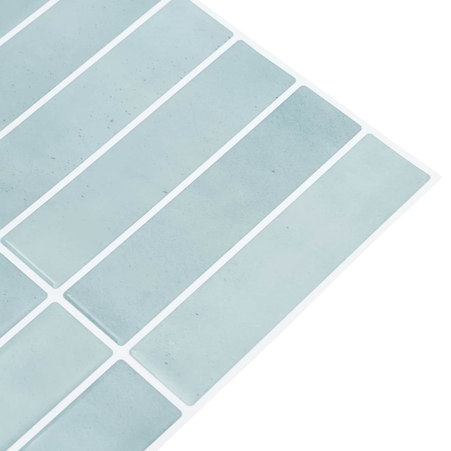 Rectangular Tile 50 pcs Grey Green 29 x 23 x 0.08 cm