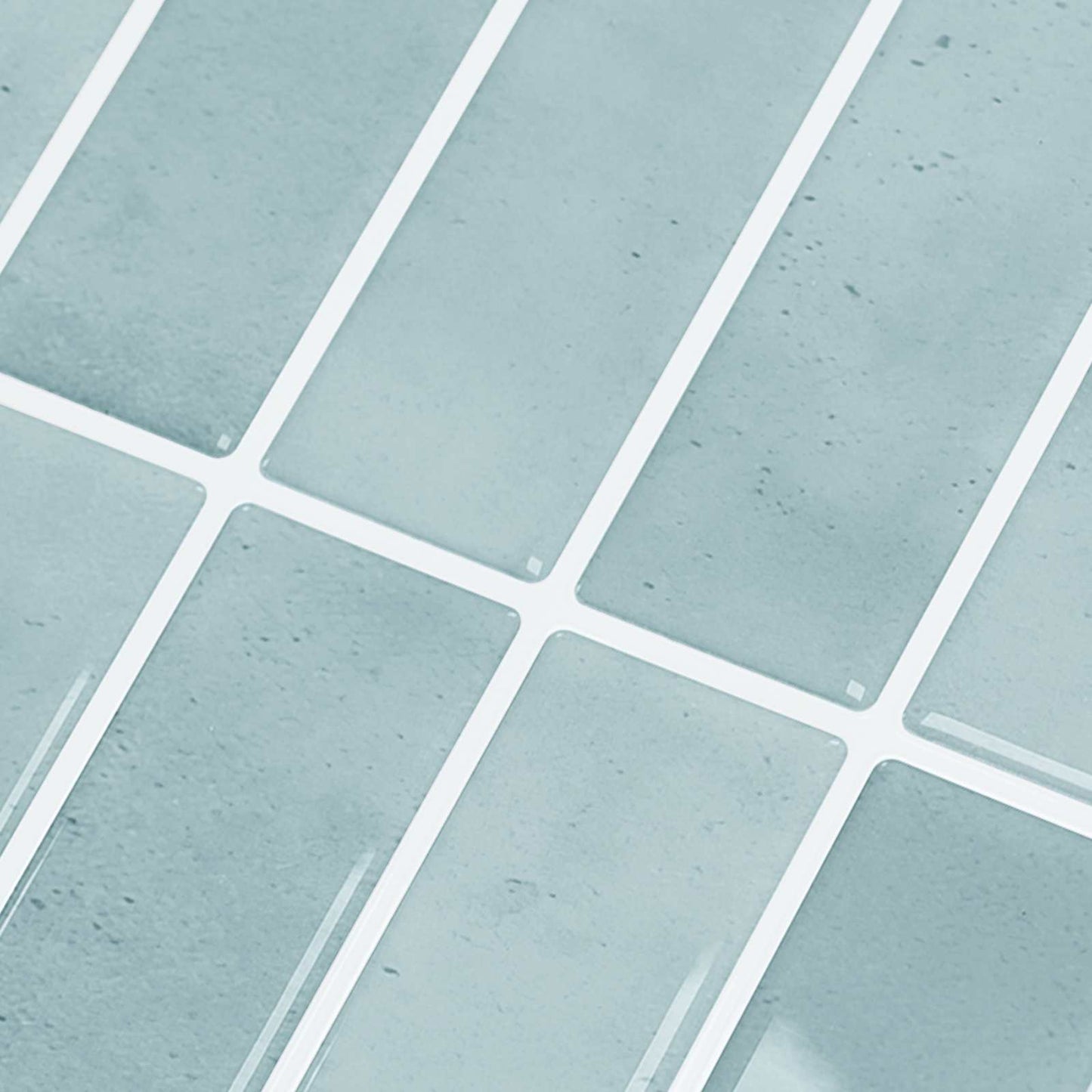 Rectangular Tile 50 pcs Grey Green 29 x 23 x 0.08 cm