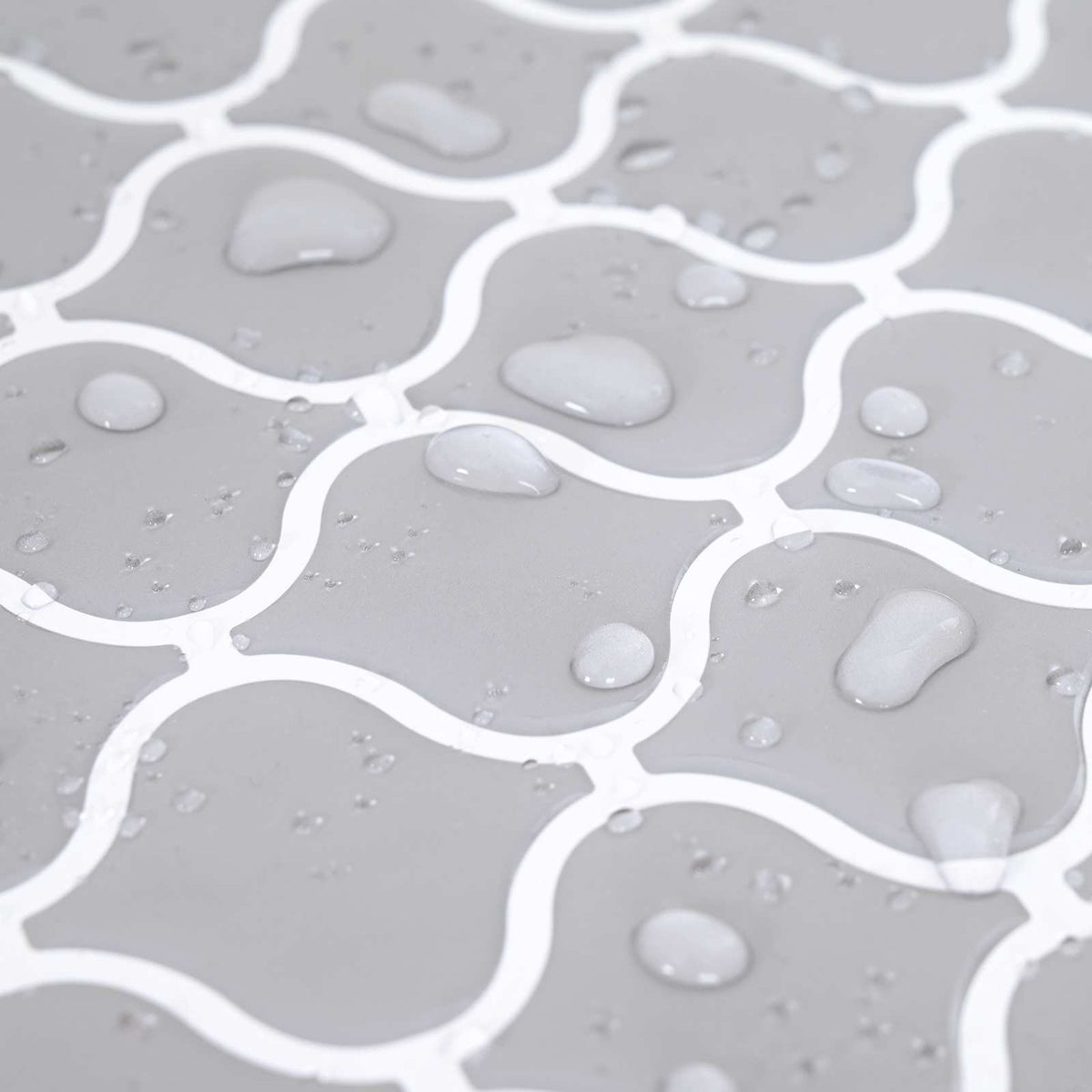 Lanturn Tile 50 pcs Grey 27 x 27 cm Polyurethane and PET