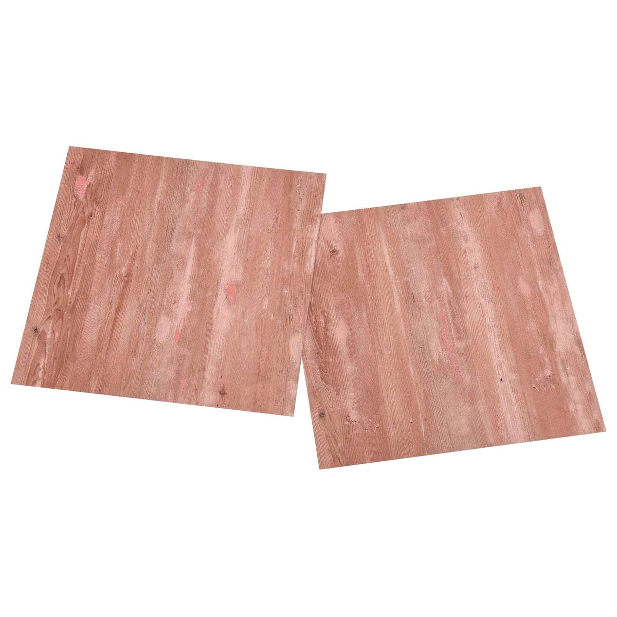 Self-adhesive Flooring Planks Red 30.5 x 30.5 cm 20 pcs PVC