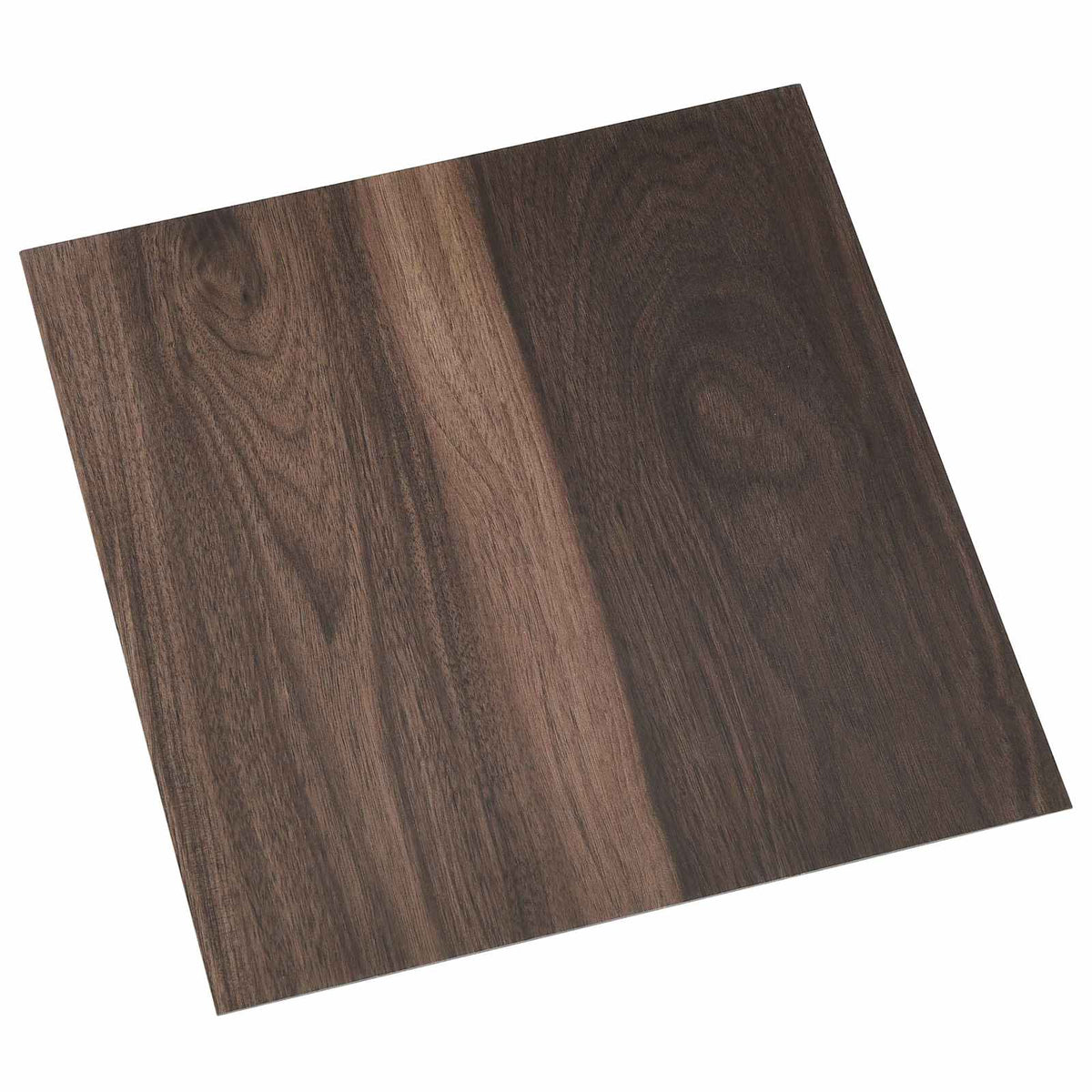 Self-adhesive Flooring Planks Dark Brown 30.5 x 30.5 cm 20 pcs