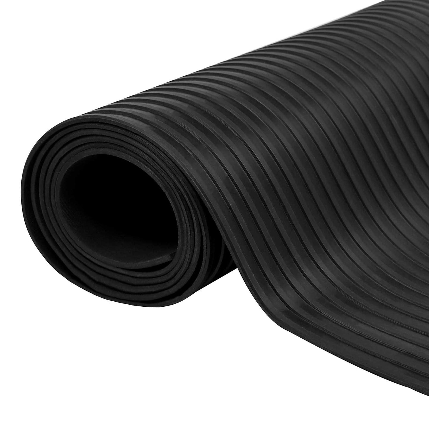 Floor Mat Black 1 x 2 m Rubber