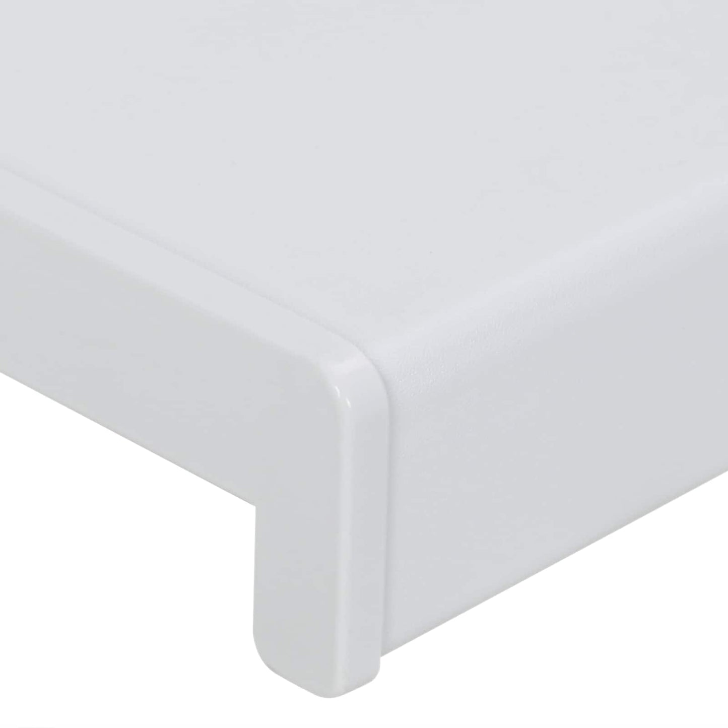 Window Sill White 120 x 10 x 4.5 cm PVC