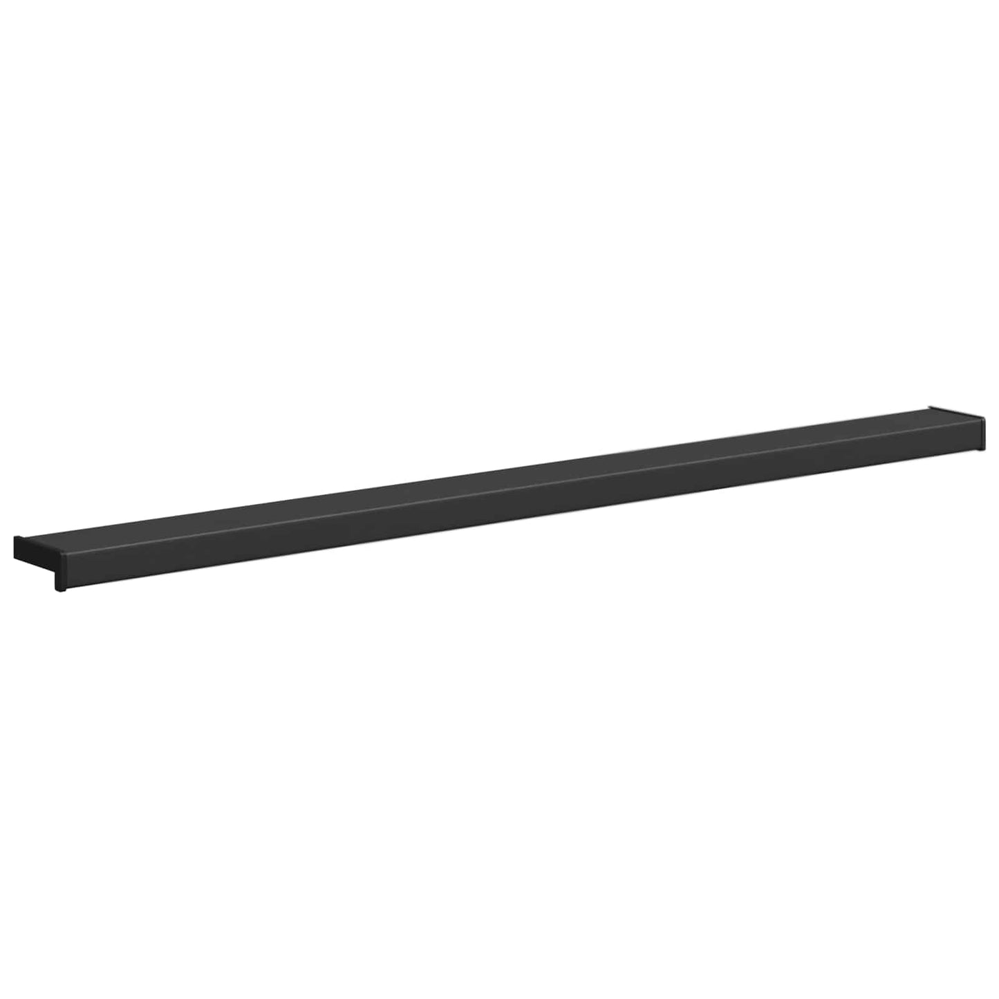 Window Sill Black with wood grain 120 x 15 x 4.5 cm PVC