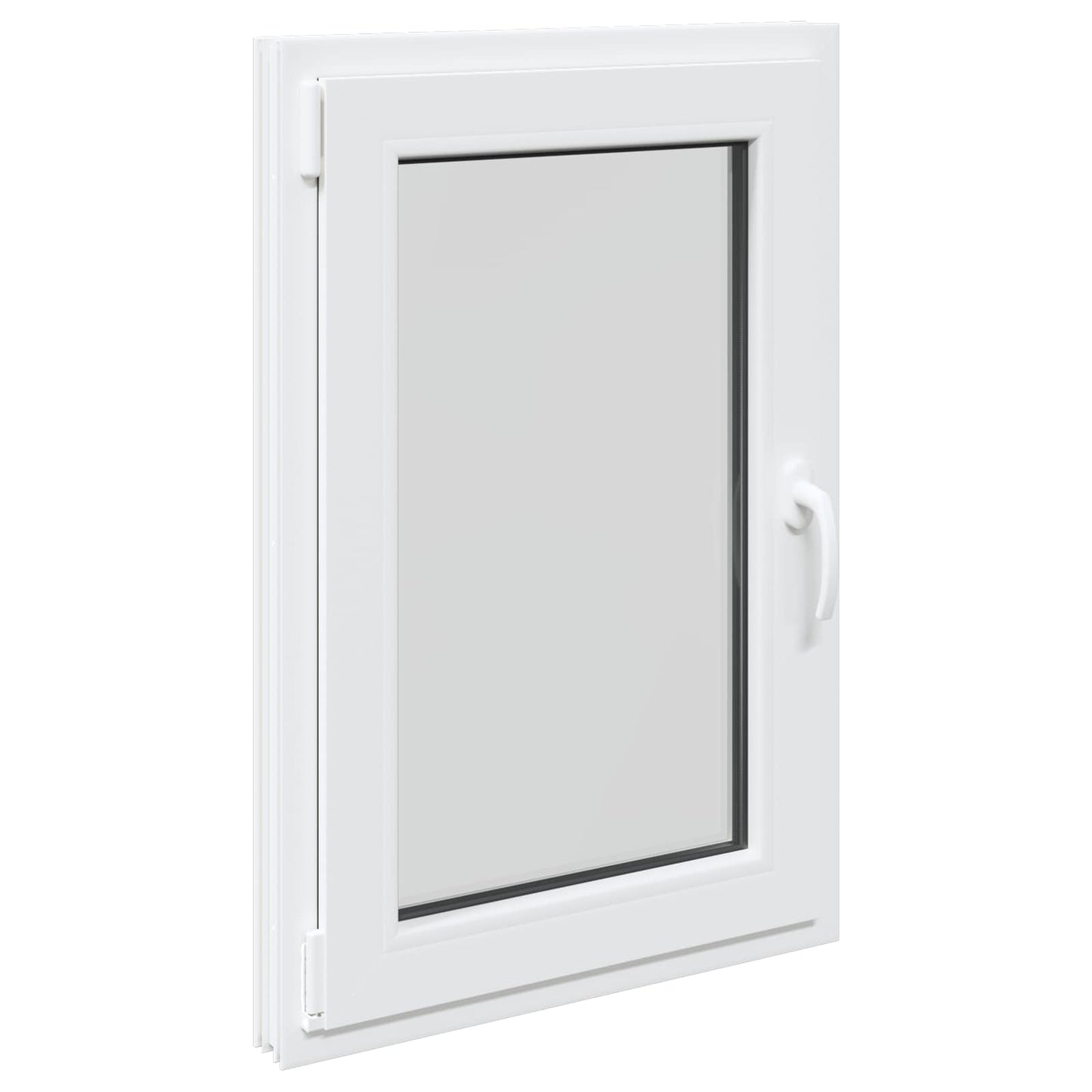 Tilt & Turn Basement Window RISOR 60 x 90 cm PVC and Glass
