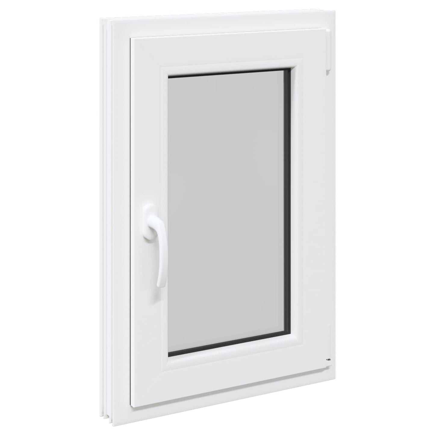 Tilt & Turn Basement Window RISOR 50 x 75 cm PVC and Glass