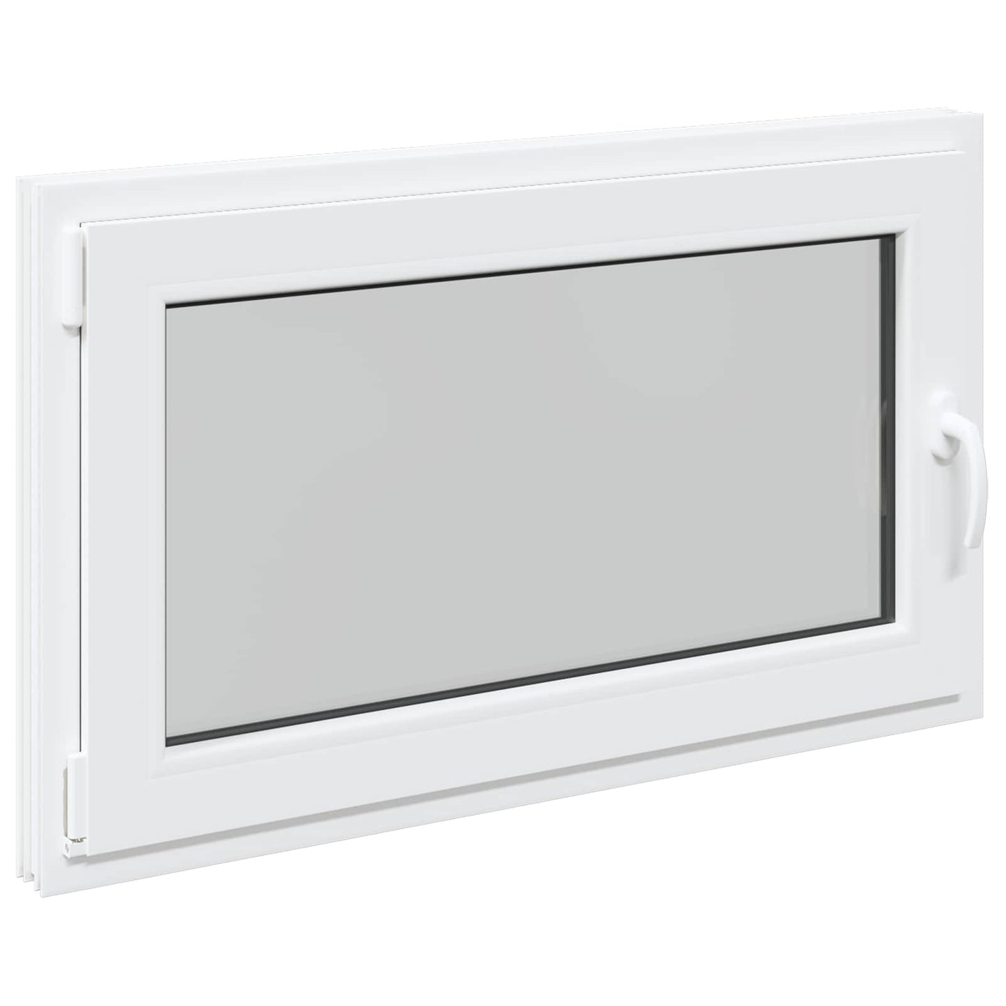 Tilt & Turn Basement Window RISOR 100 x 60 cm PVC and Glass